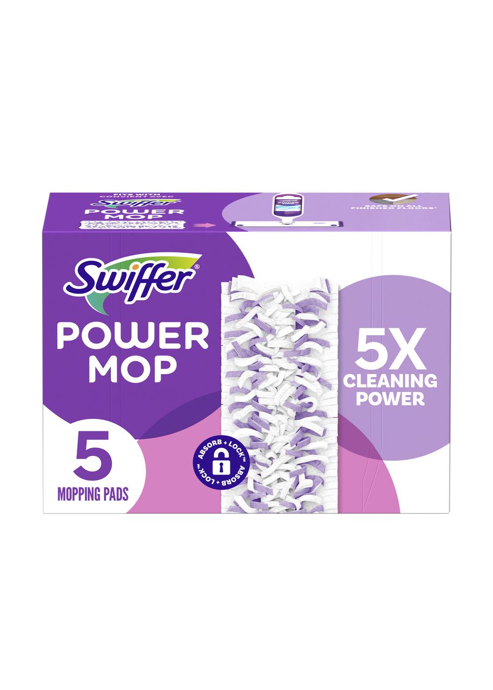 Swiffer Power Mop Pad Refills; image 1 of 8