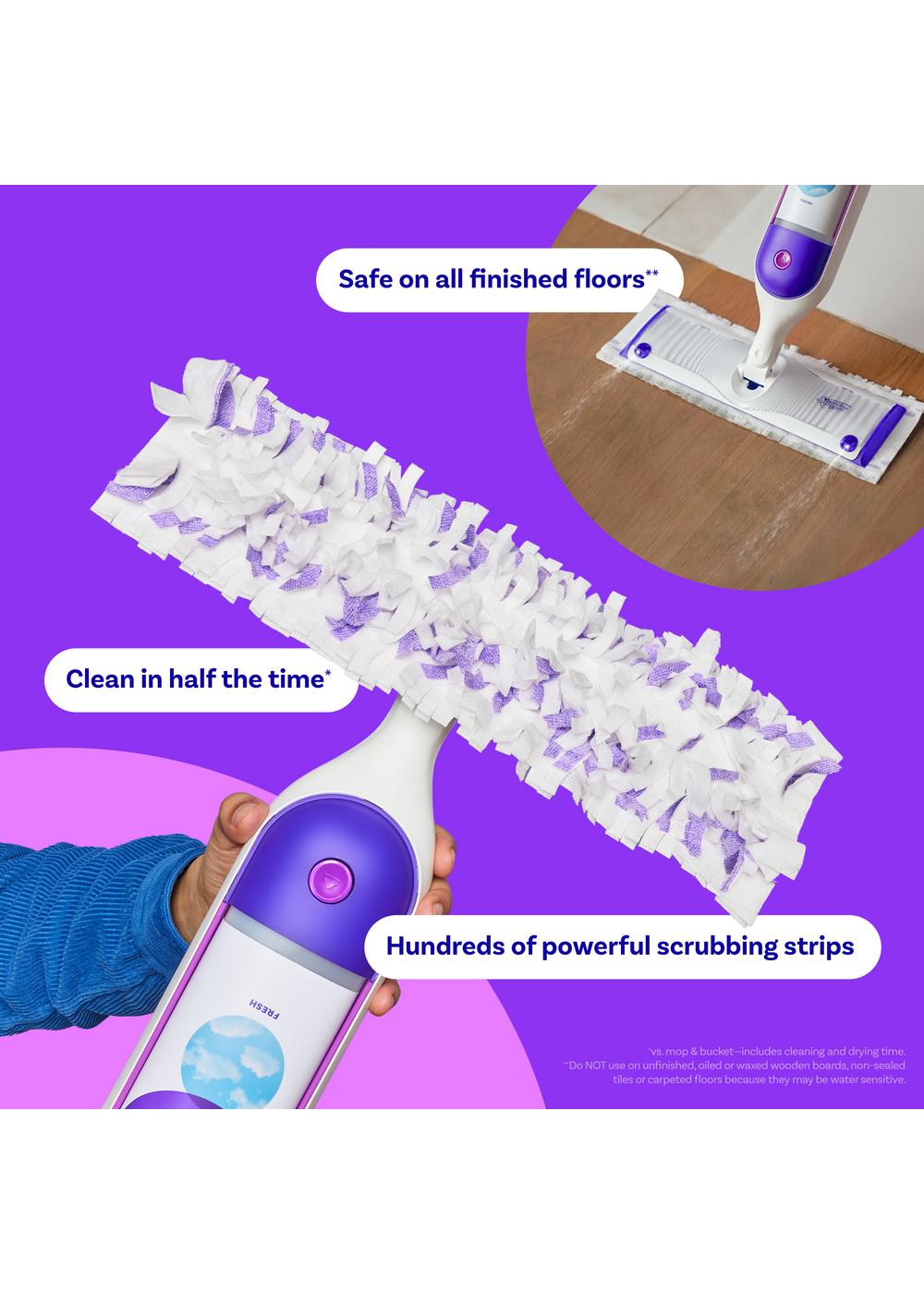 Swiffer Power Mop Pad Refills; image 2 of 8