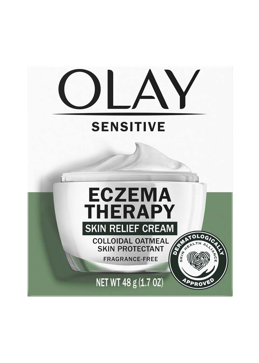 Olay Sensitive Eczema Therapy Skin Relief Cream; image 1 of 3