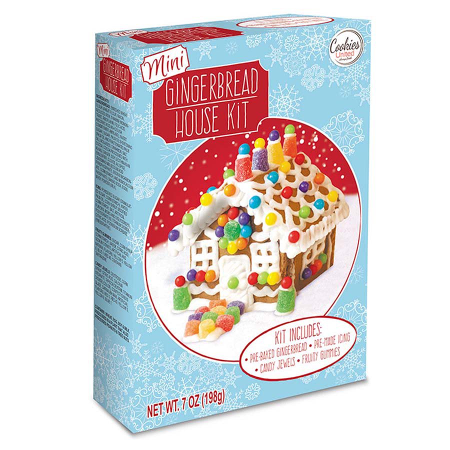 Cookies United Mini Gingerbread House Kit Shop Cookies at HEB