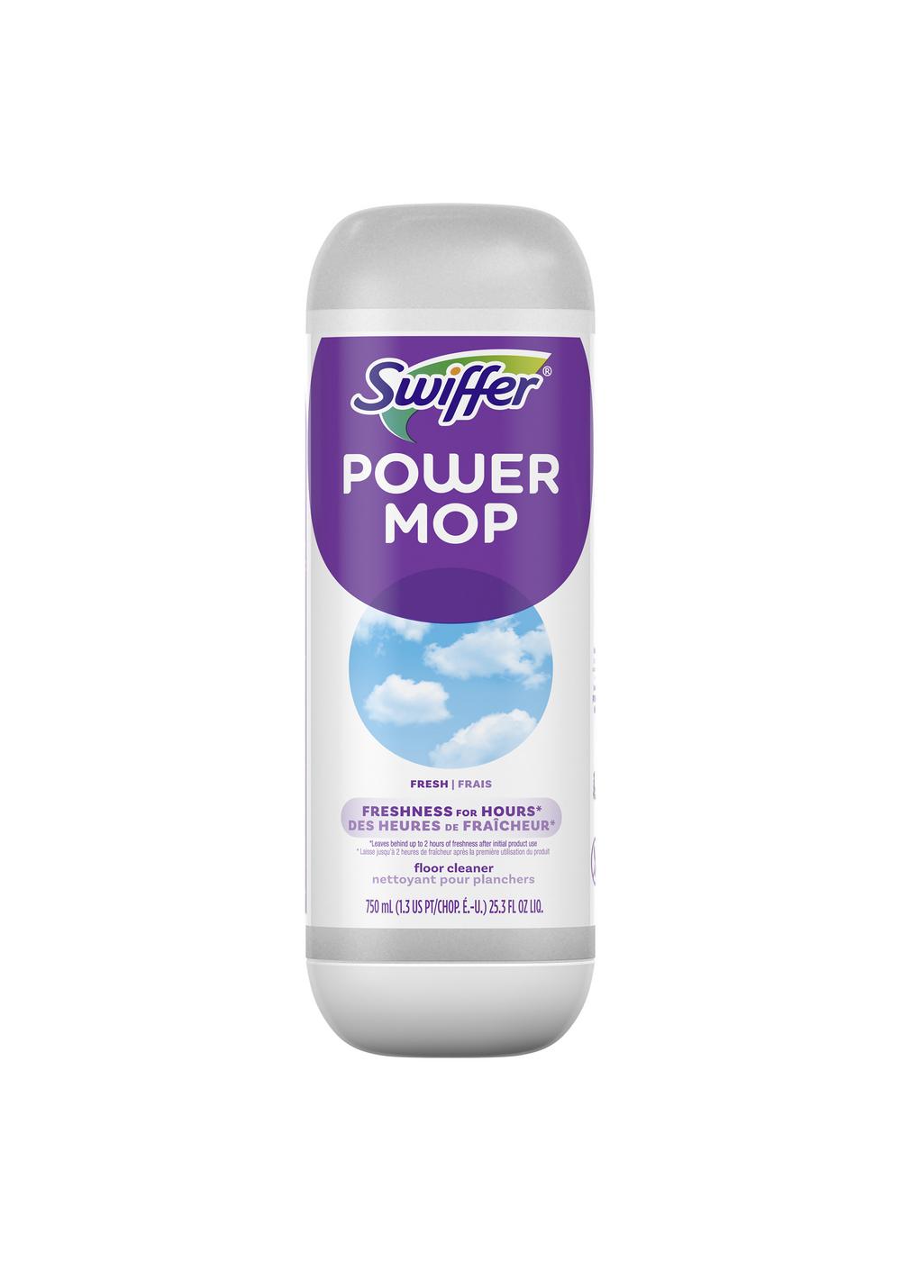 Swiffer Power Mop Floor Cleaner Solution Refill - Fresh; image 3 of 10