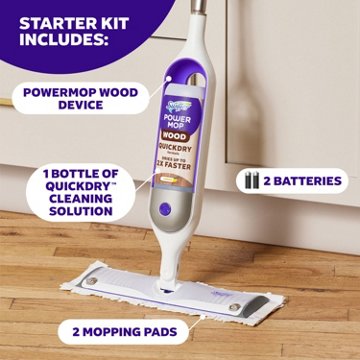 Swiffer Power Mop Wood Starter Kit