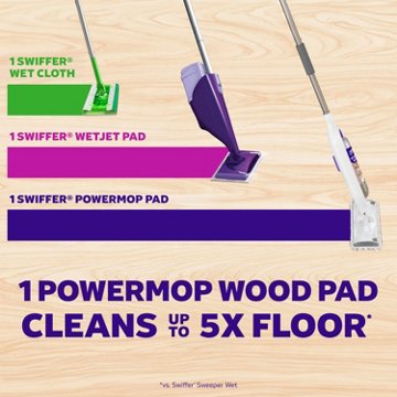 Swiffer Power Mop Wood Starter Kit
