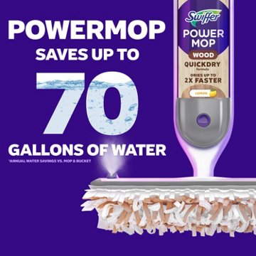 Swiffer Power Mop Wood Starter Kit