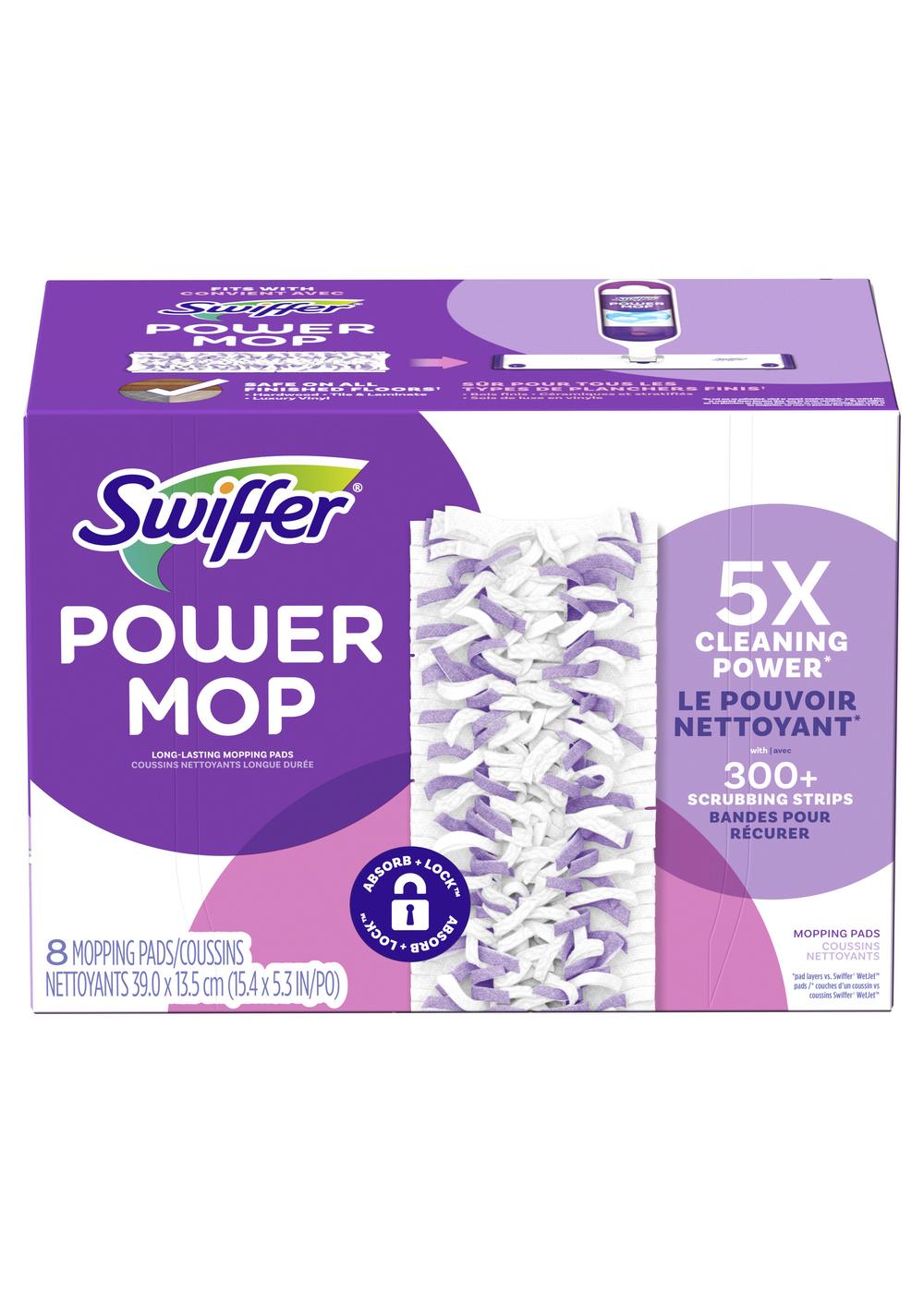 Swiffer Power Mop Pad Refills; image 2 of 8