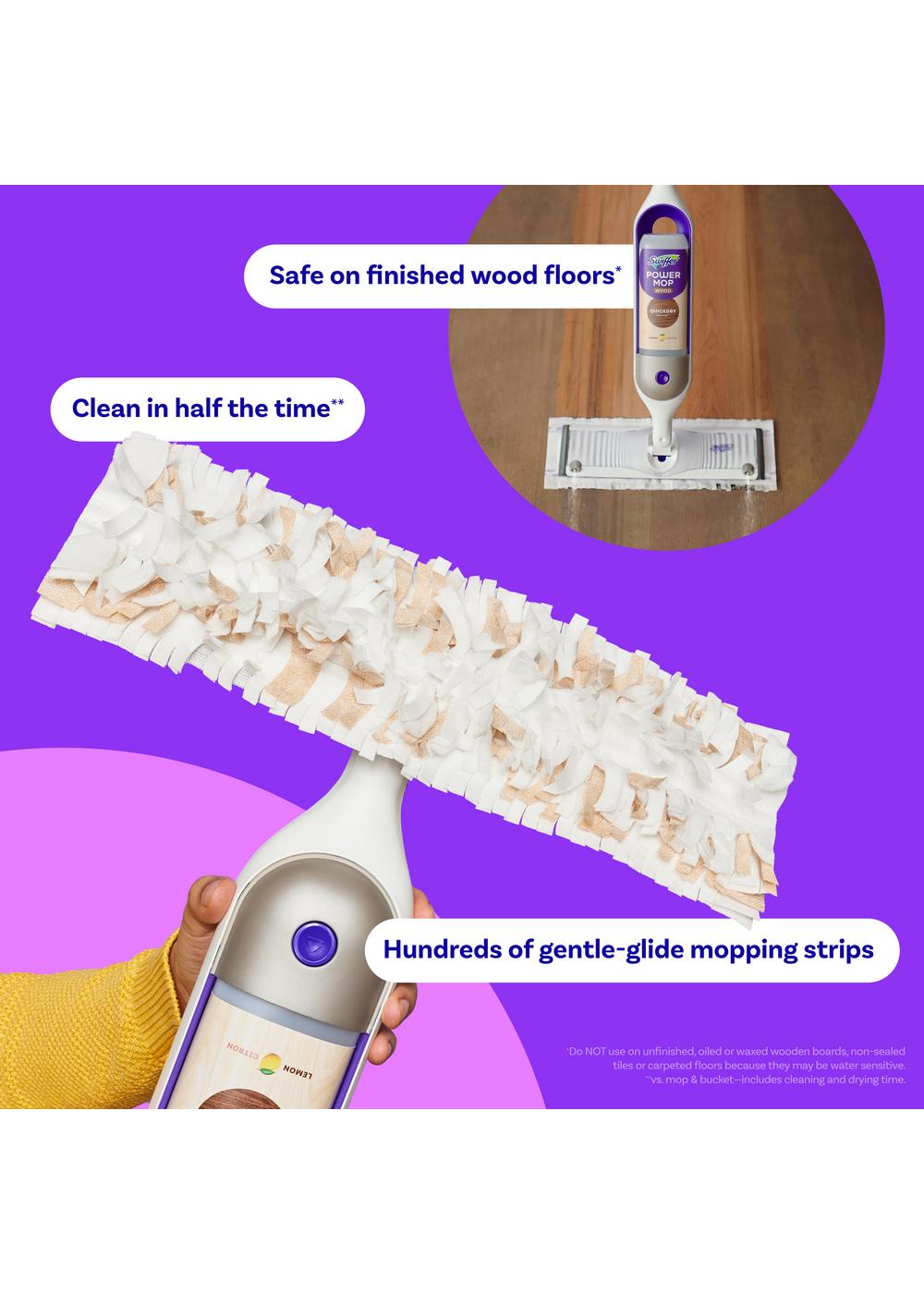 Swiffer Power Mop Pad Refills Wood Shop Mops at HEB