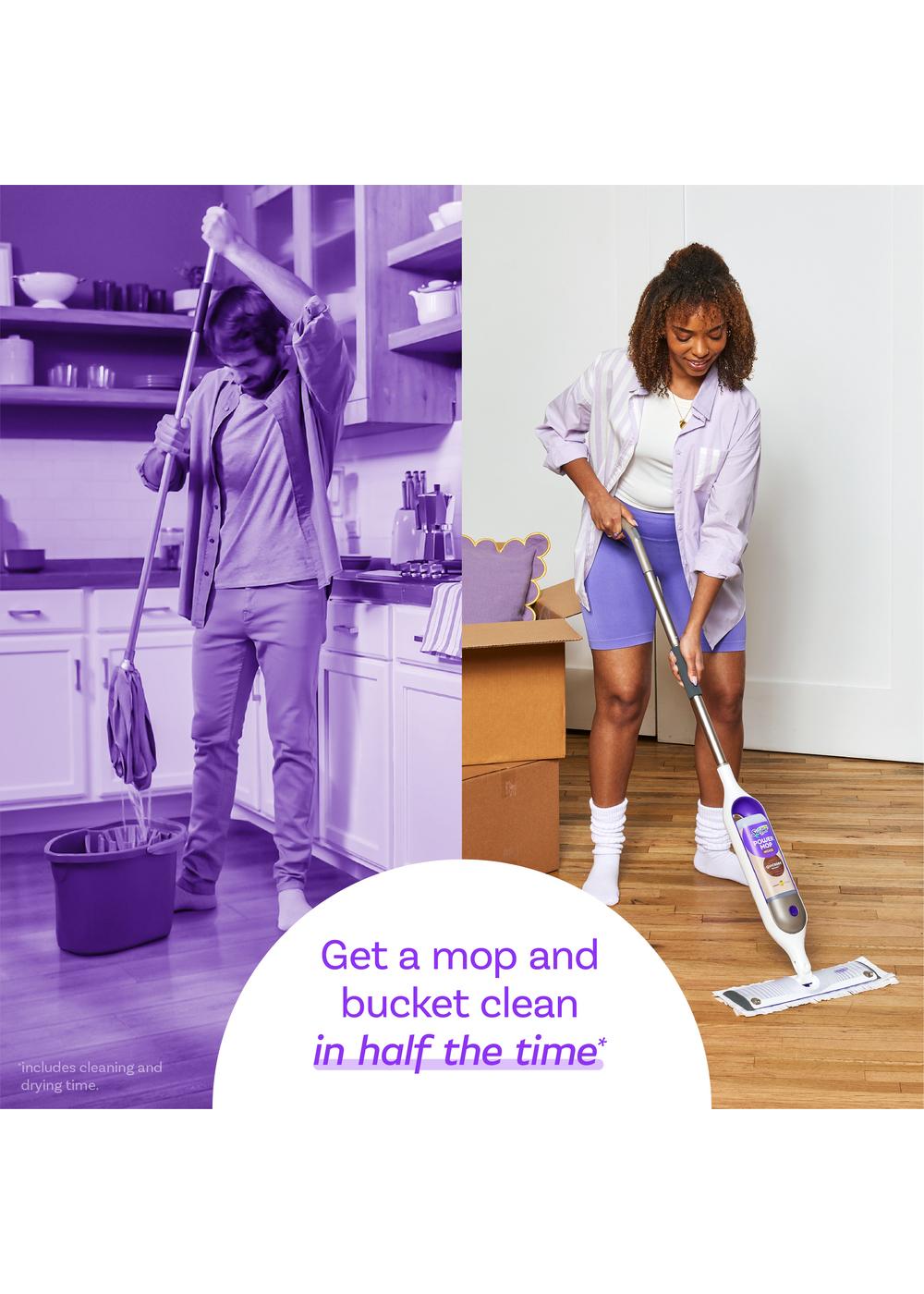 Swiffer Power Mop Pad Refills Wood Shop Mops at HEB
