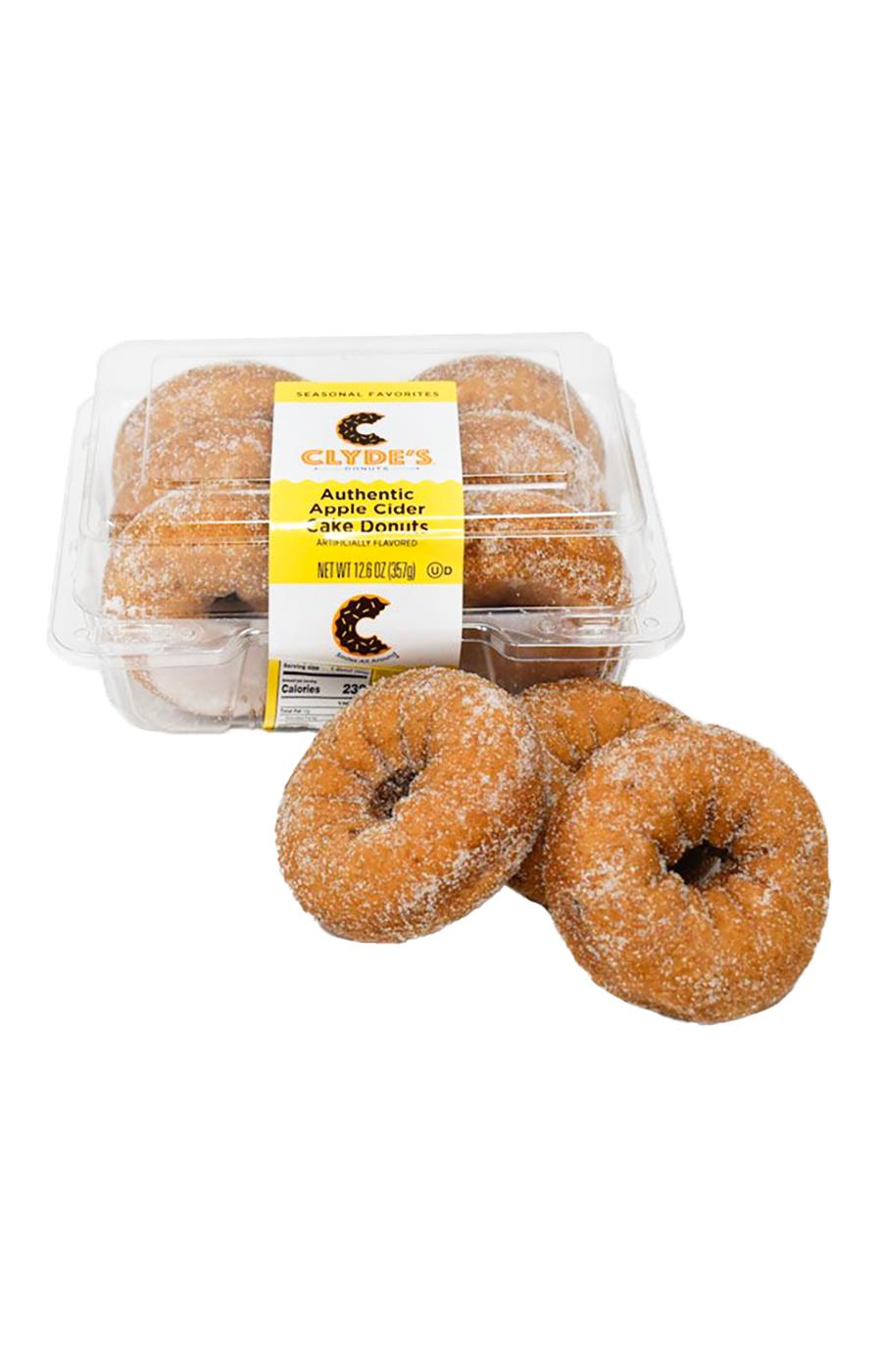 Clyde's Apple Cider Cake Donuts; image 2 of 2