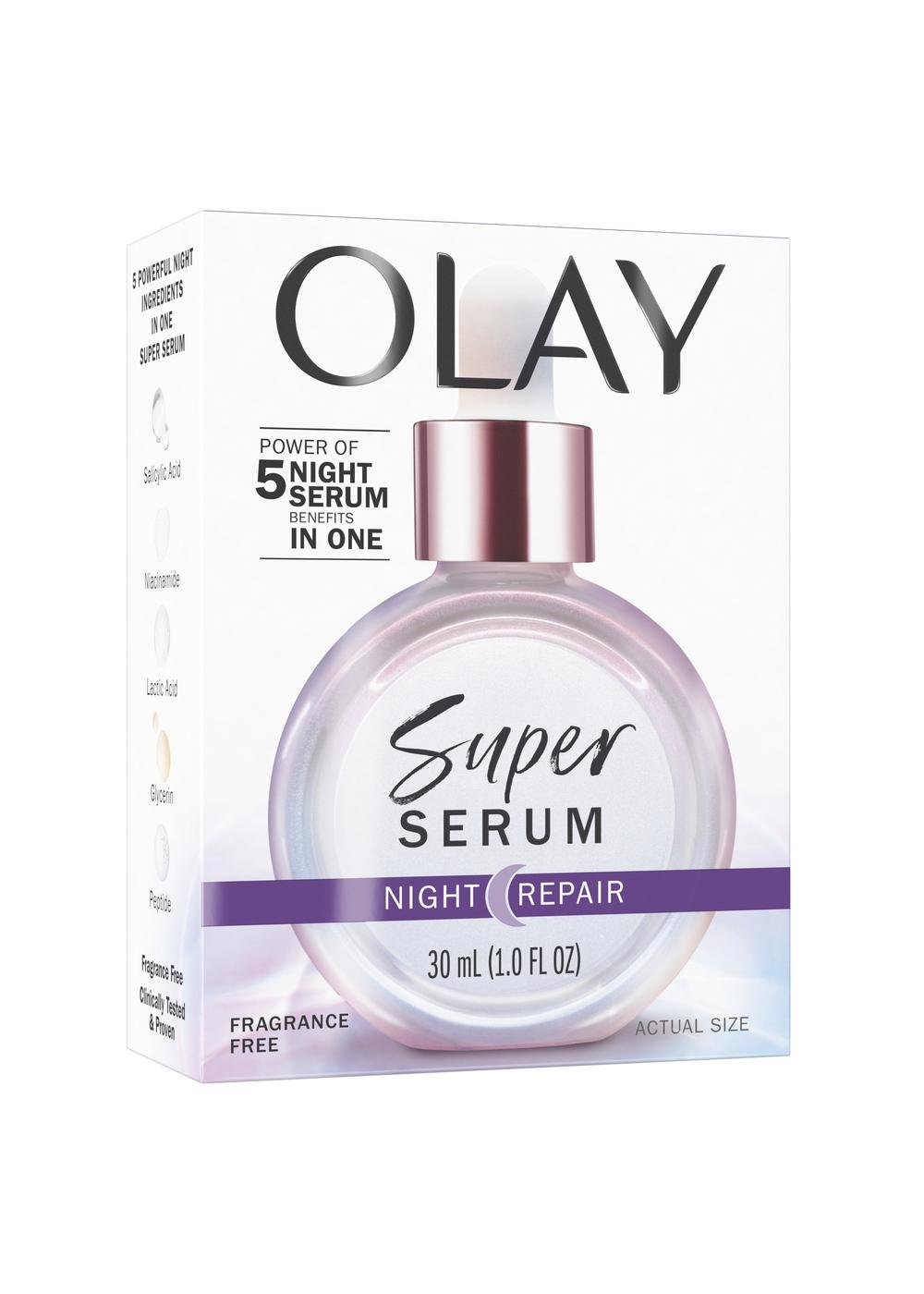 Olay Super Serum Night Repair; image 1 of 2