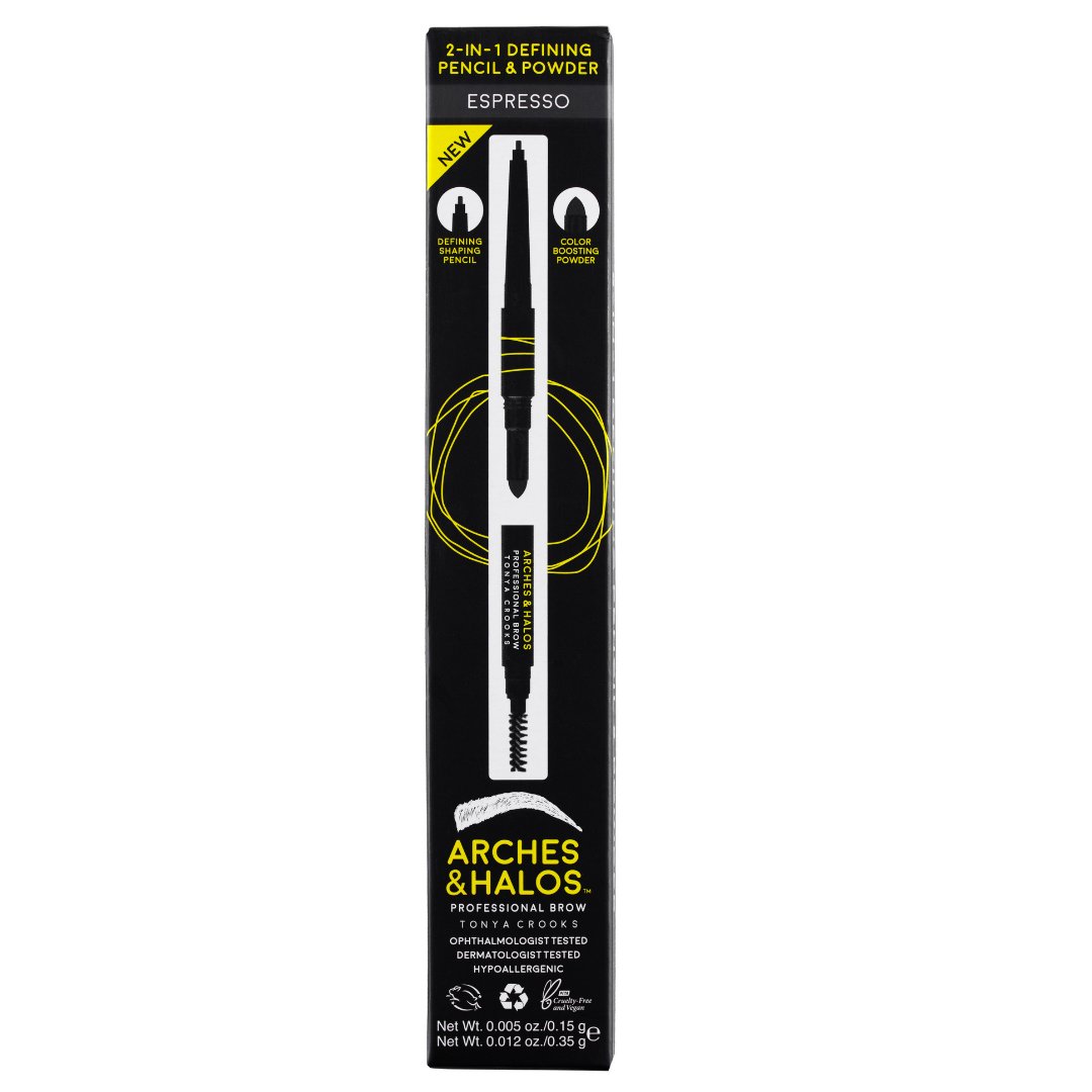 Arches & Halos 2-In-1 Defining Pencil & Powder - Espresso - Shop Brow ...