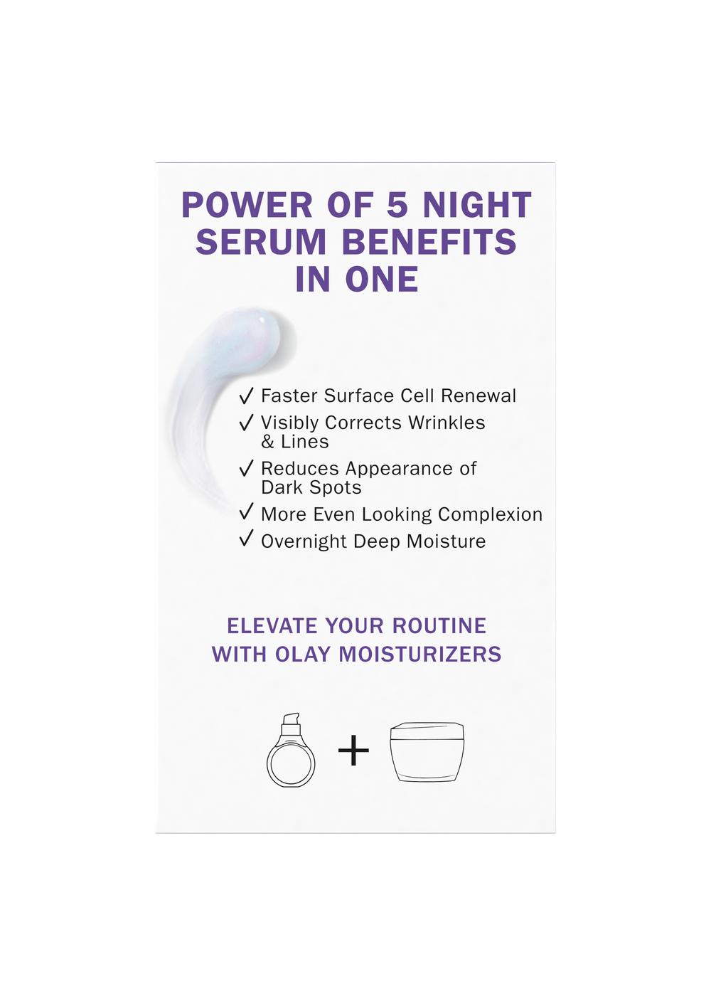 Olay Minis Super Serum Night Repair; image 3 of 4