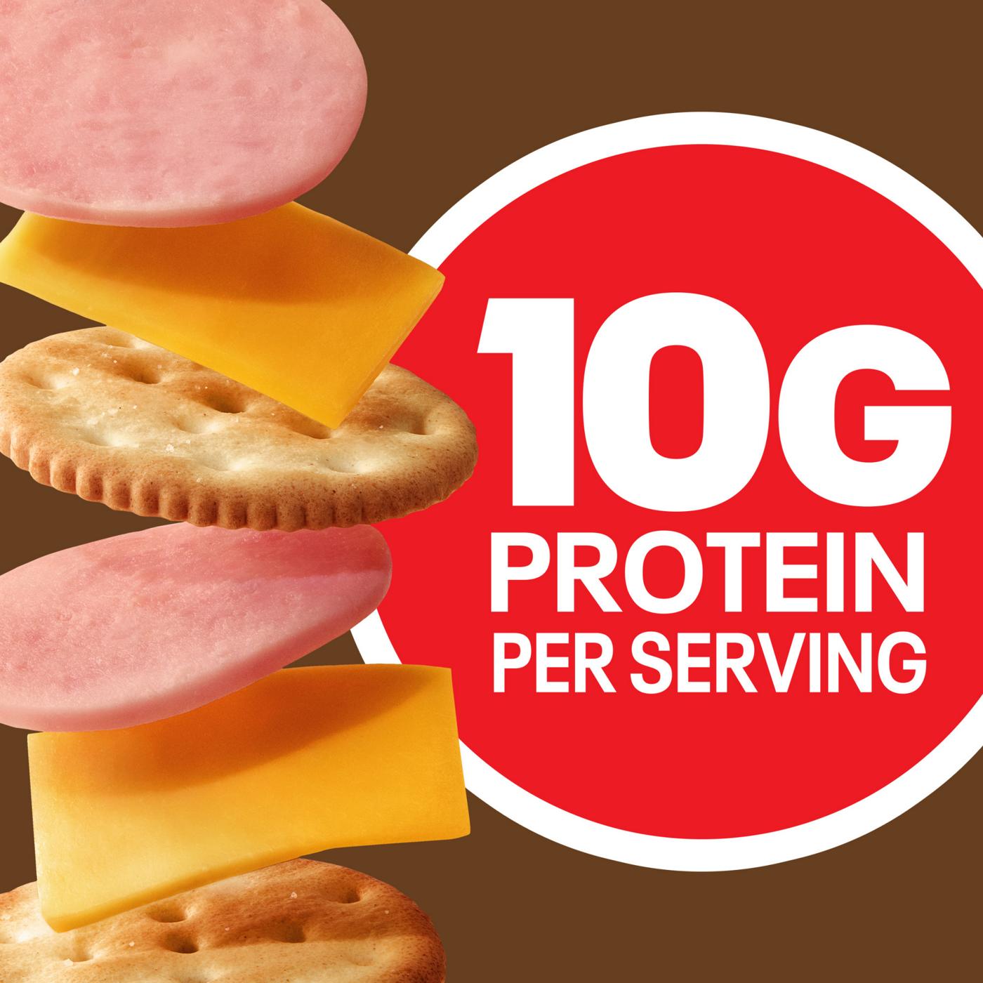 Lunchables Ham & Cheddar With Vanilla Creme Cookies, 5 Ct Pack, 3.5 Oz s; image 5 of 5