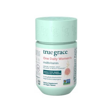 True Grace One Daily Women's Multivitamin Vegan Tablets, 30 ct
