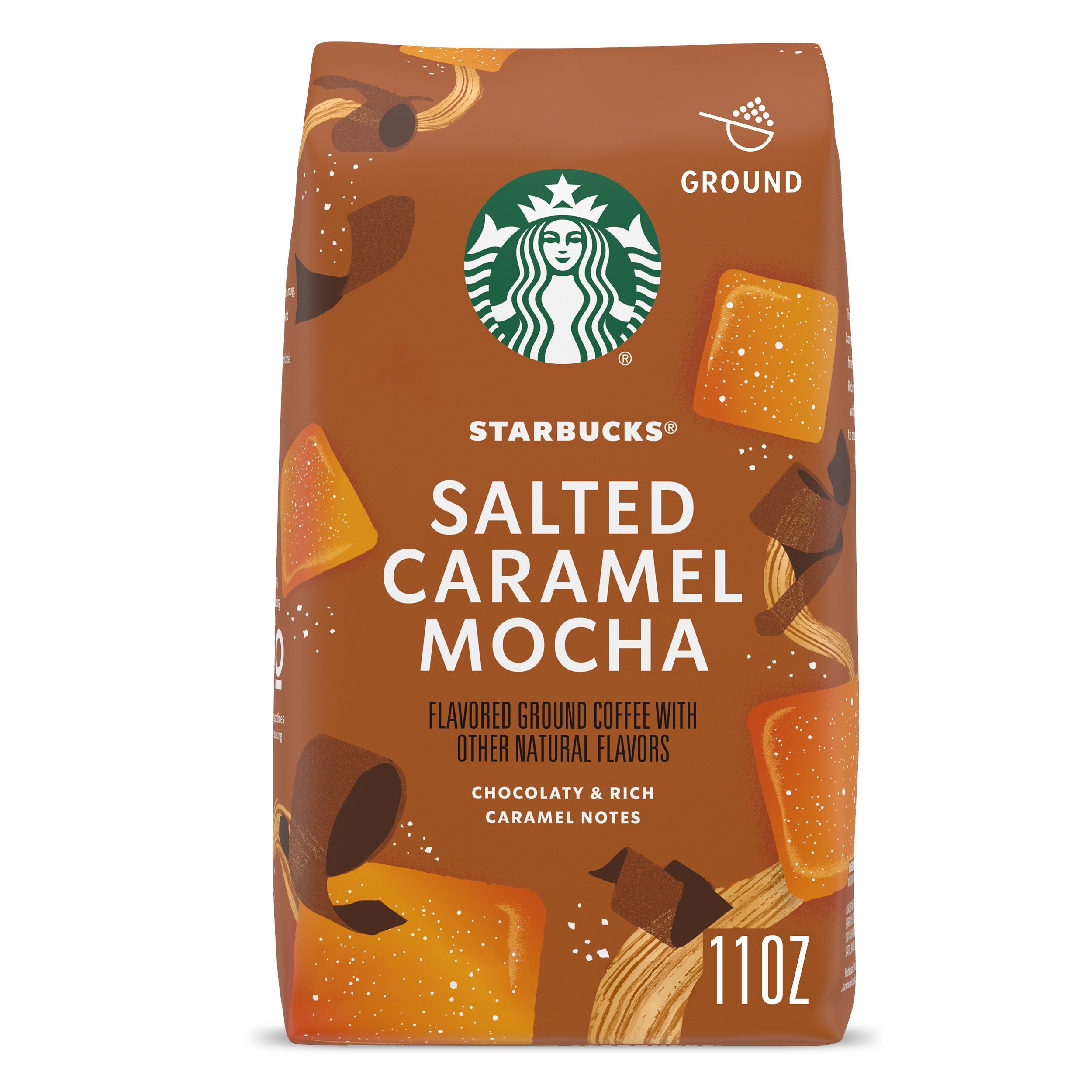 Starbucks Salted Caramel Mocha Ground Coffee Shop Coffee at HEB