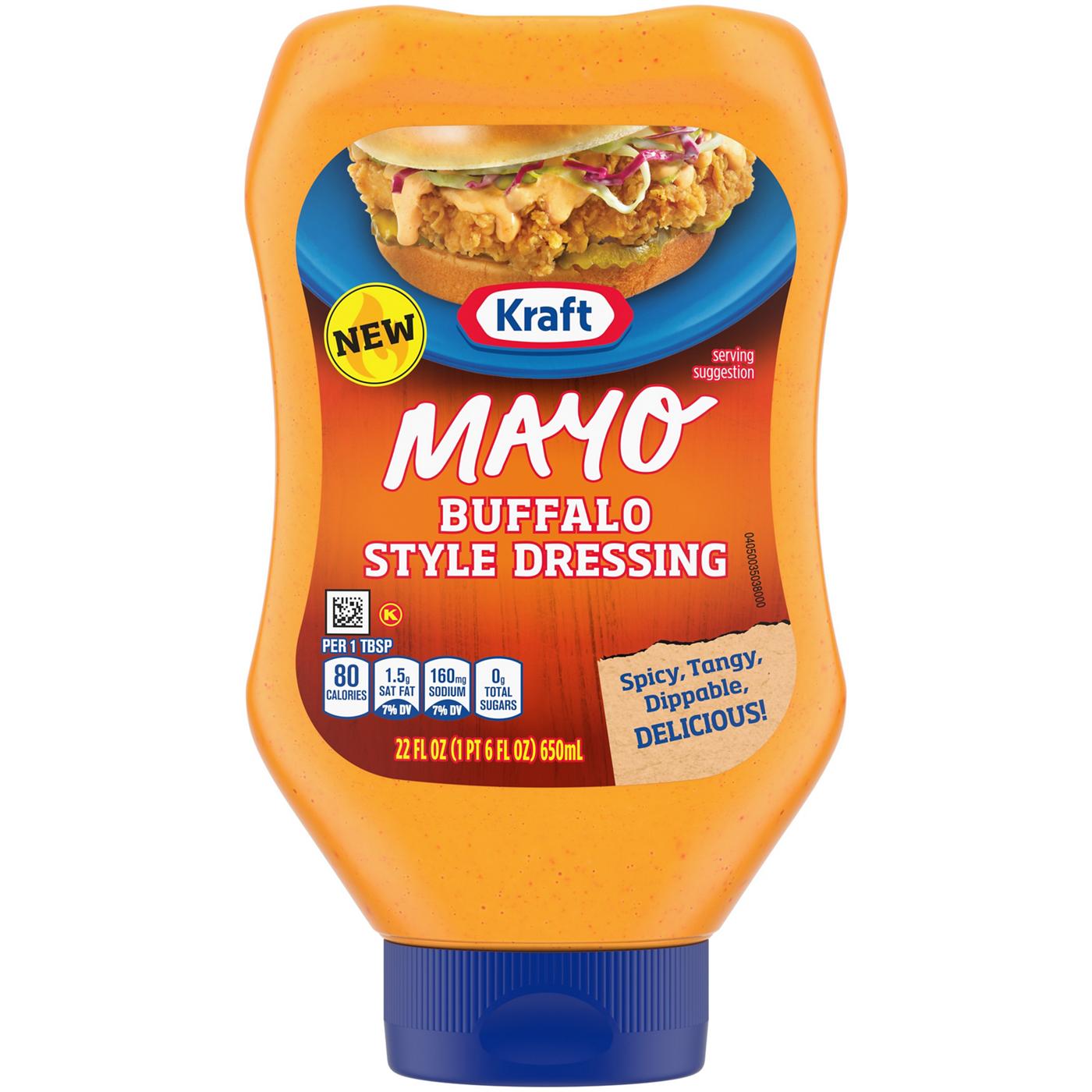 Kraft Mayo Buffalo Style Dressing Shop Mayonnaise & spreads at HEB