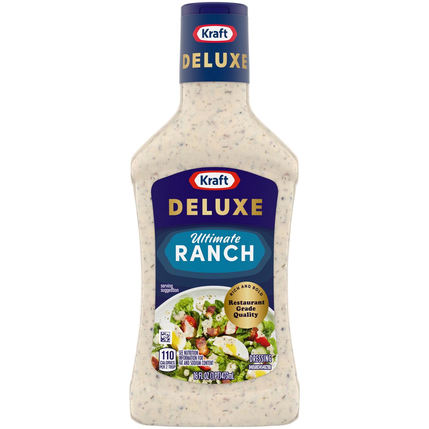 Kraft Deluxe Salad Dressing - Ultimate Ranch - Shop Salad dressings at ...