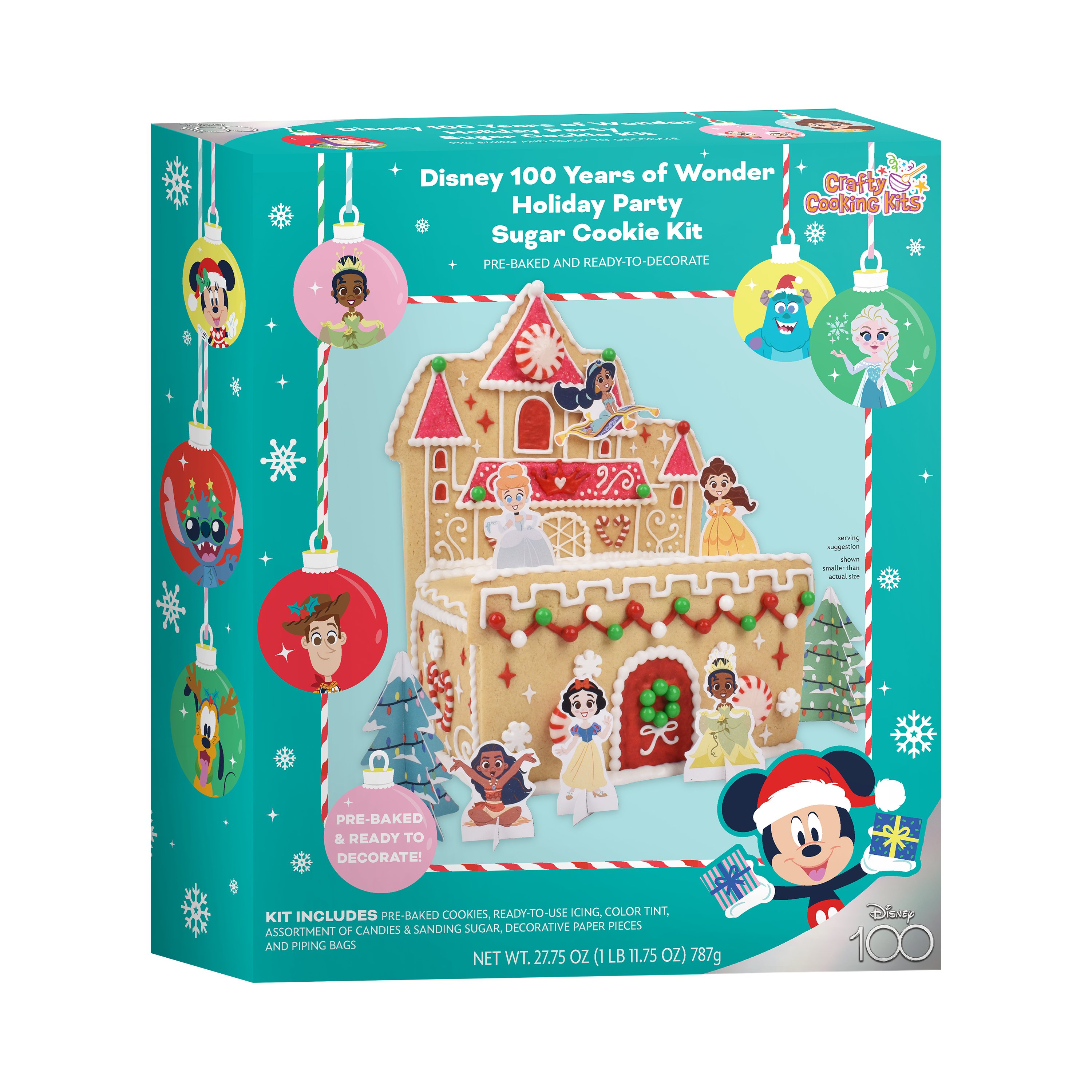 Disney 100 Years of Wonder Holiday Party Sugar Cookie Kit Shop