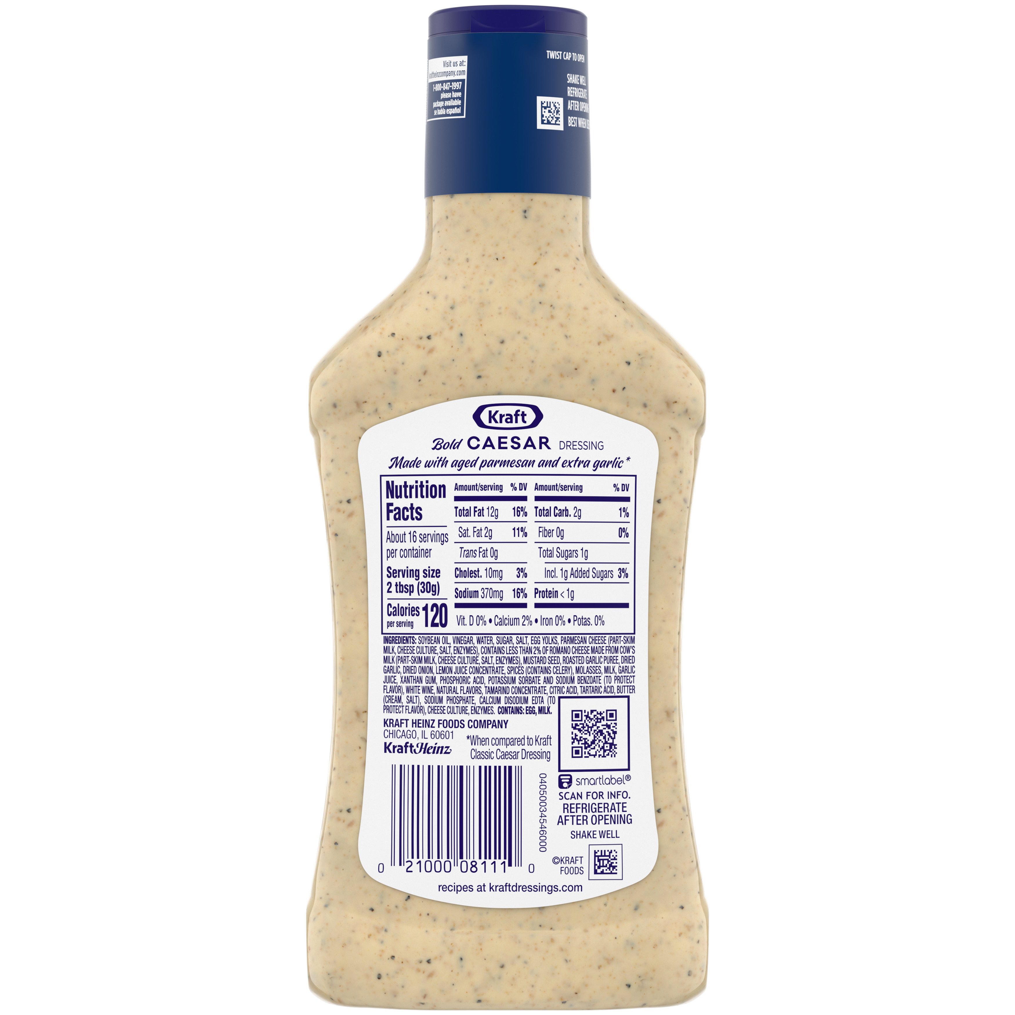 Kraft Caesar Salad Dressing 4598