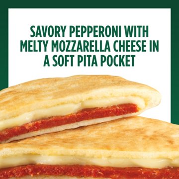 Sandwich Bros. Pepperoni Melts Frozen Pita Sandwiches