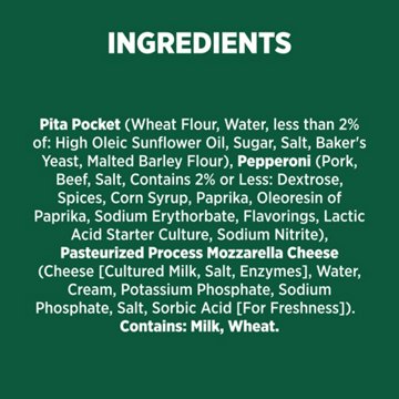 Sandwich Bros. Pepperoni Melts Frozen Pita Sandwiches, 6 ct