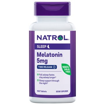NATROL Melatonin Sleep Tablets - 5 mg, 100 ct