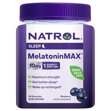 Natrol MelatoninMax Sleep Gummies - 10 mg, 80 ct