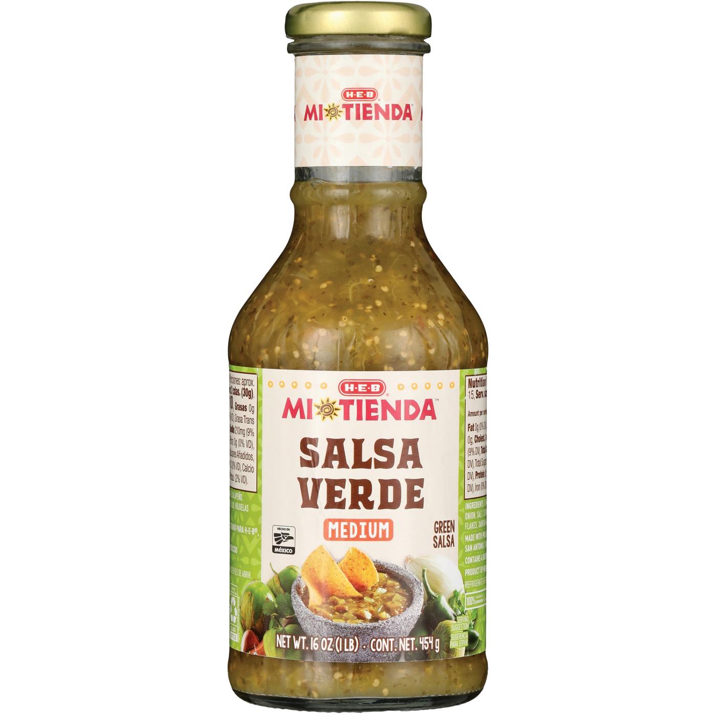H-E-B Mi Tienda Salsa Verde – Medium; image 1 of 2