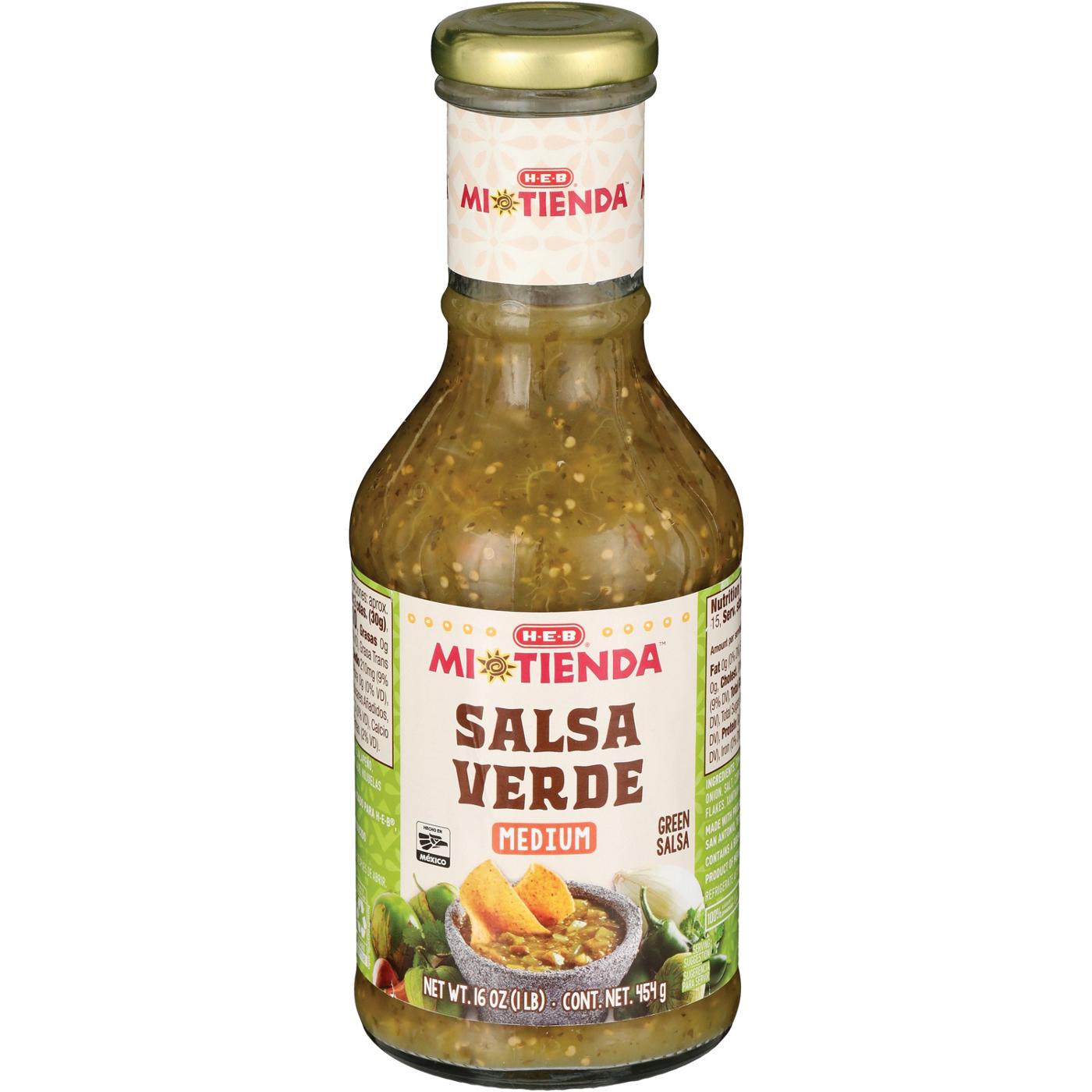 H-E-B Mi Tienda Salsa Verde – Medium; image 2 of 2