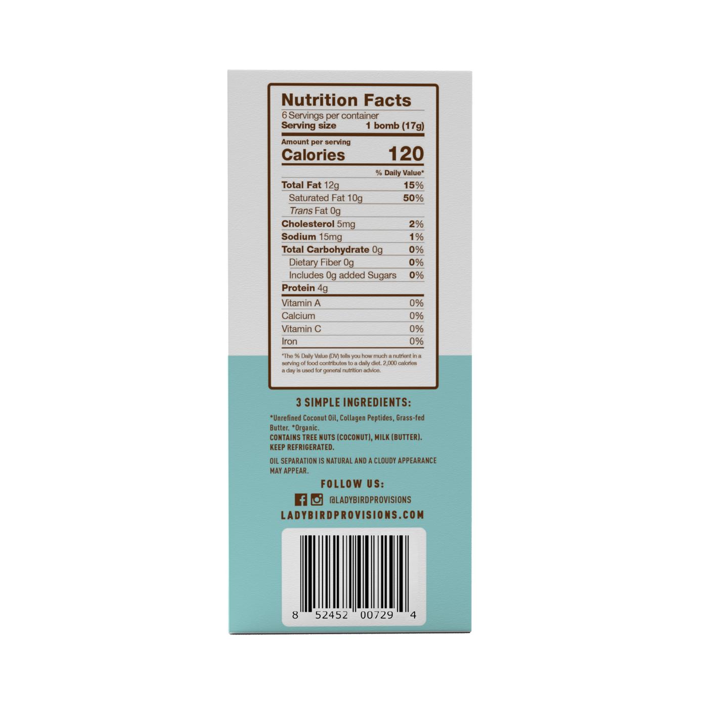 Ladybird Provisions Pure Focus Coffee Bombs Shop Coffee creamer at HEB