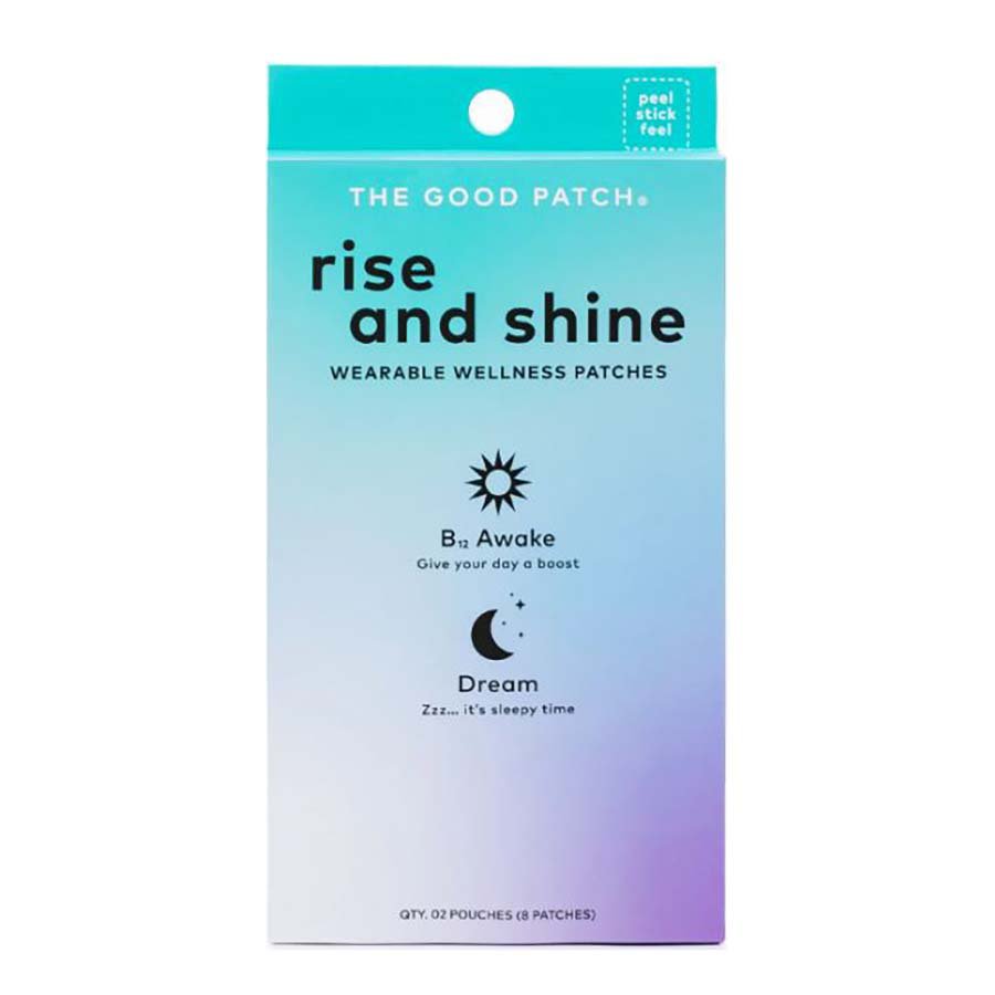 The Good Patch Rise And Shine Wearable Wellness Patches - Shop Herbs &  Homeopathy at H-E-B
