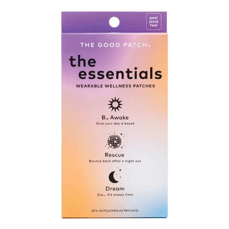 The Good Patch The Essentials Wearable Wellness Patches, 12 ct