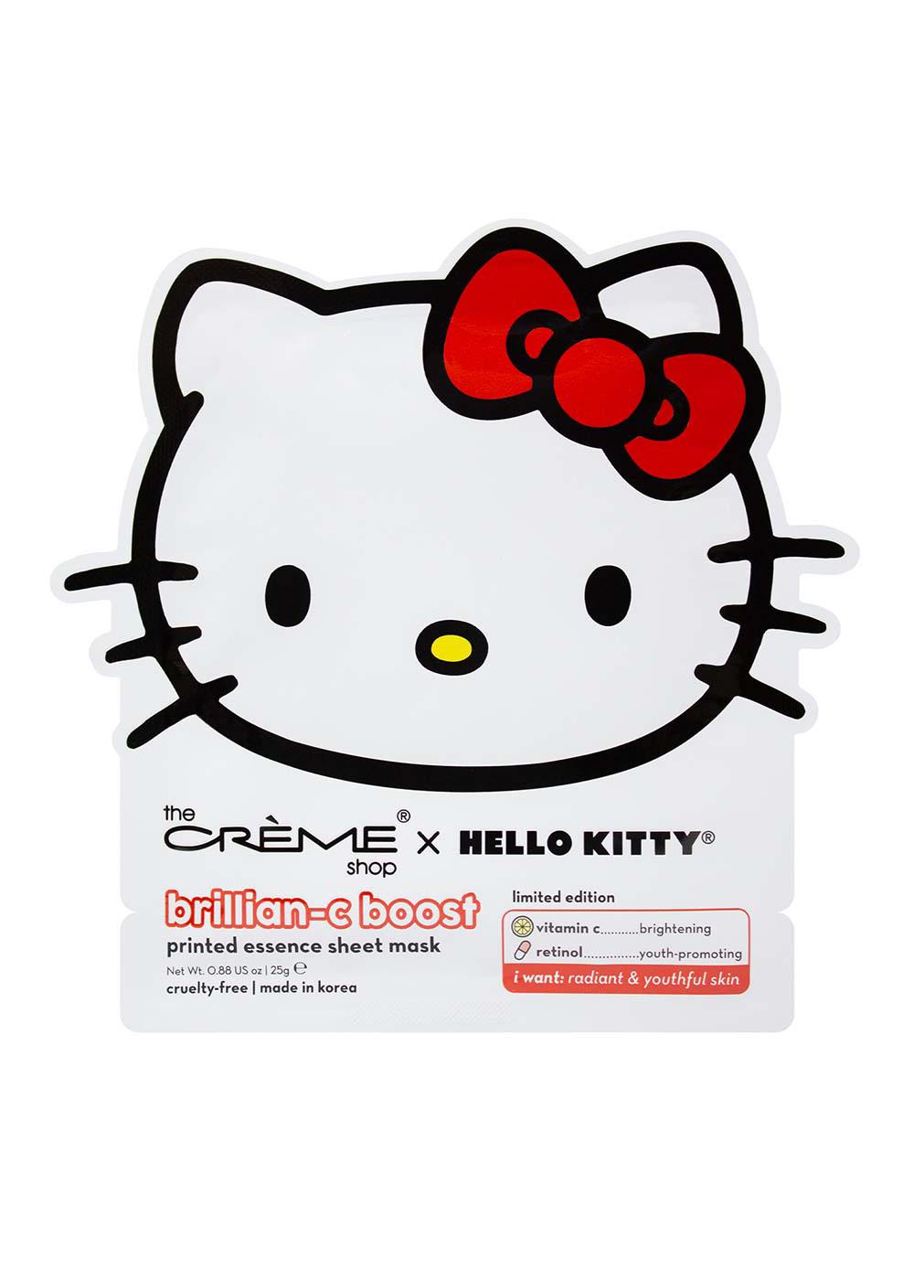 The Crème Shop X Hello Kitty Brillian-C Boost Sheet Mask; image 1 of 2