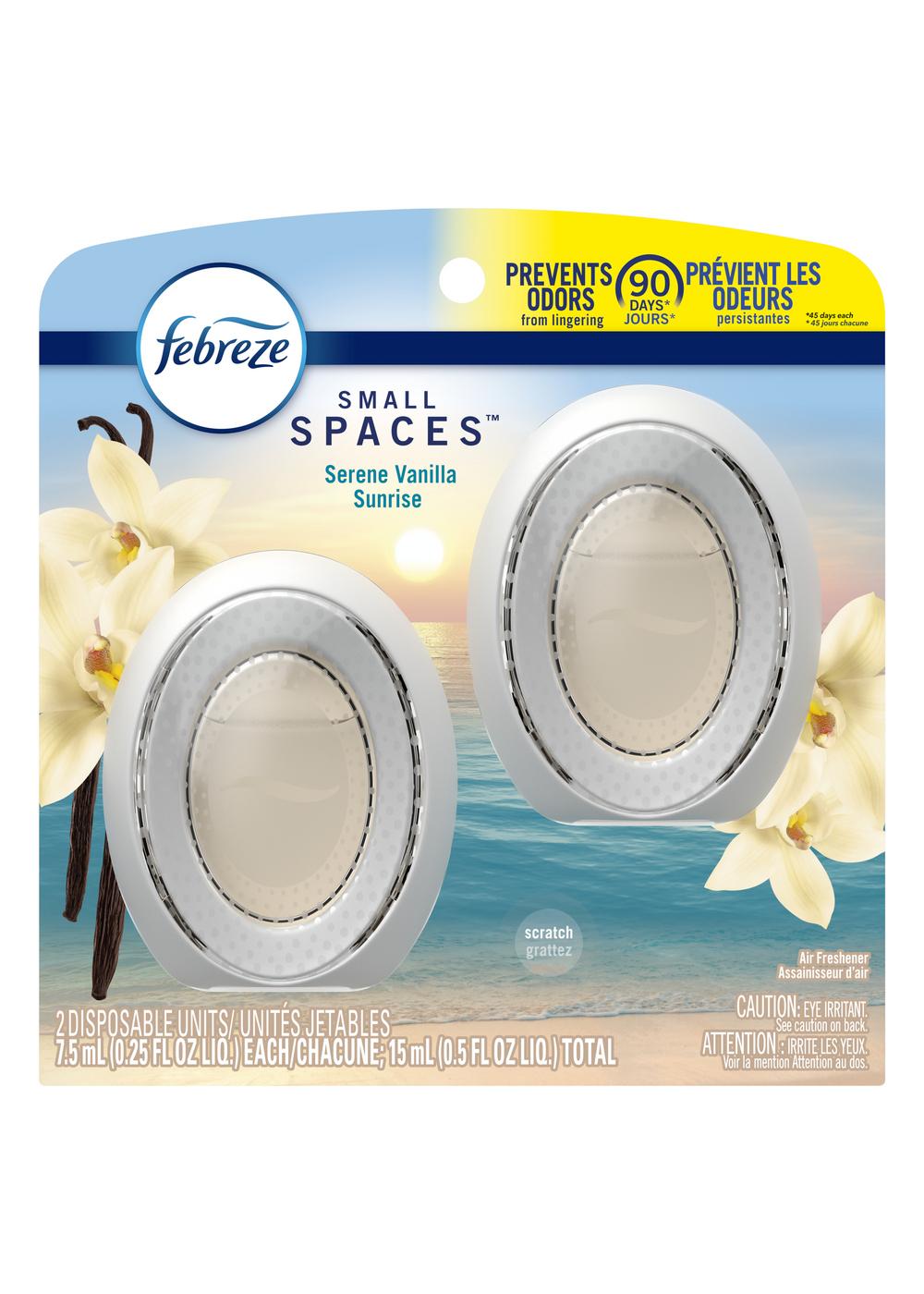 Febreze Small Spaces Vanilla Sunrise Air Freshener; image 1 of 6