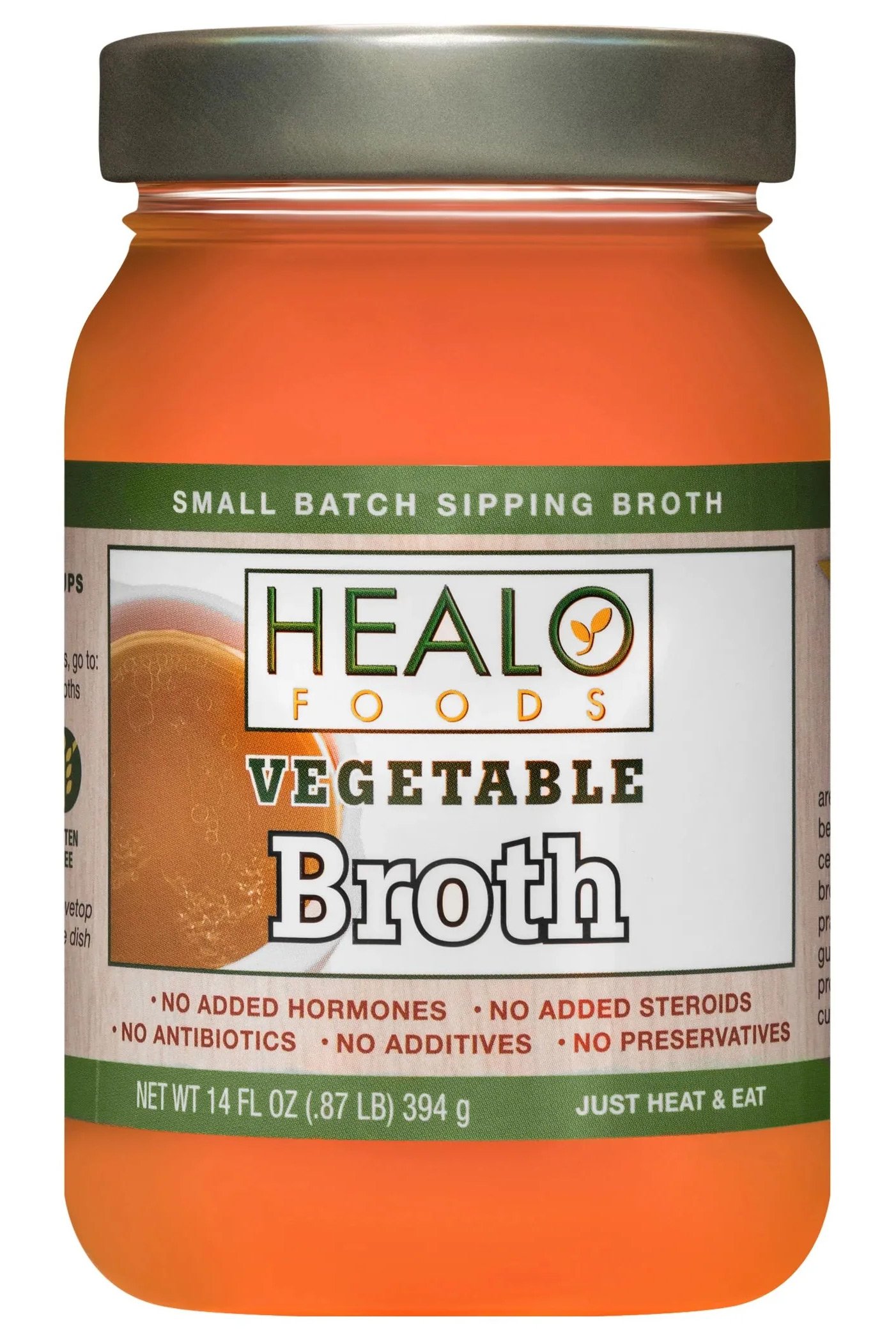 Healo Foods Vegetable Broth Shop Broth & bouillon at HEB
