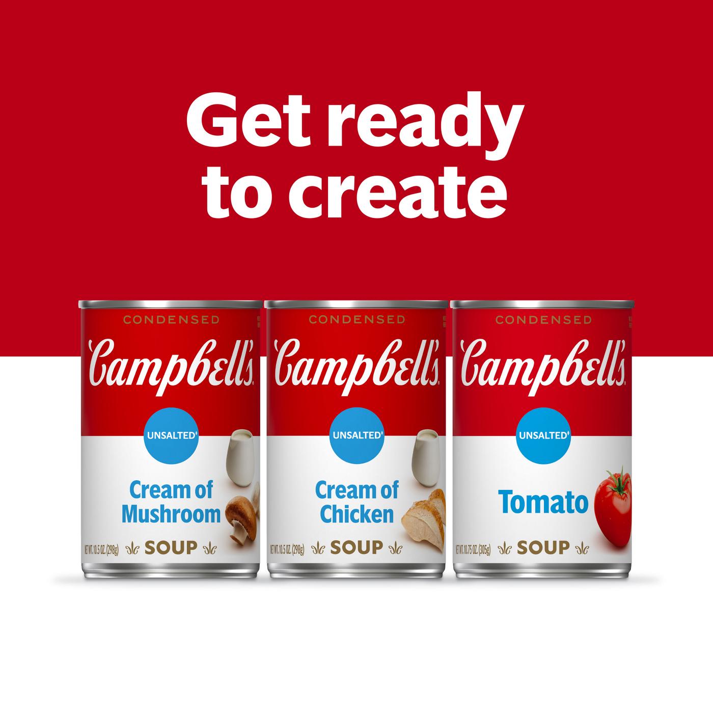 Campbell's Condensed Unsalted Tomato Soup; image 4 of 9