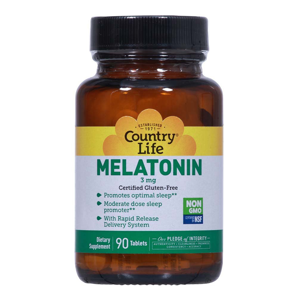 Country Life Melatonin Tablets - 3 mg - Shop Sleep & snoring aids at H-E-B