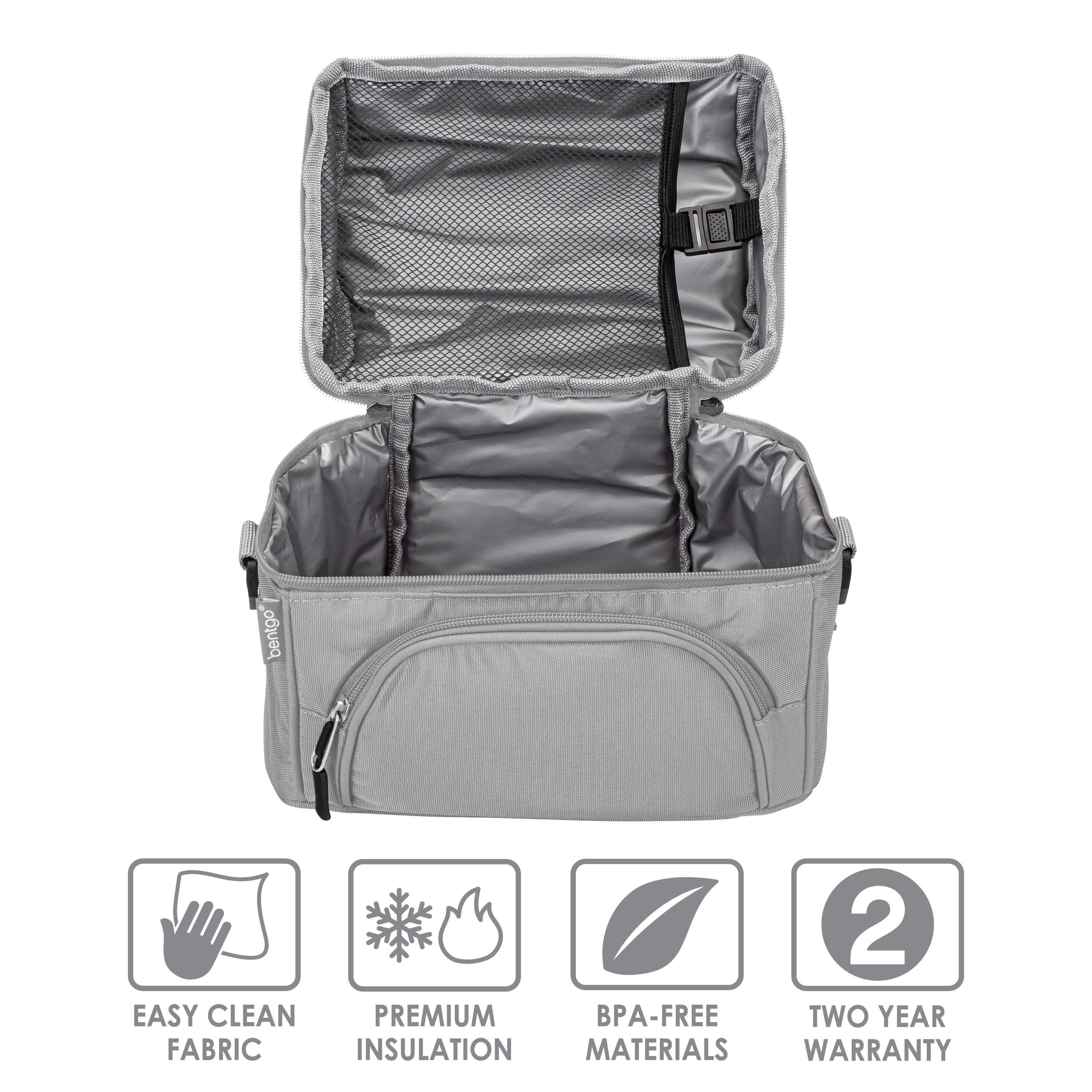 Bentgo Deluxe Lunch Bag - Gray - Shop Lunch Boxes at H-E-B