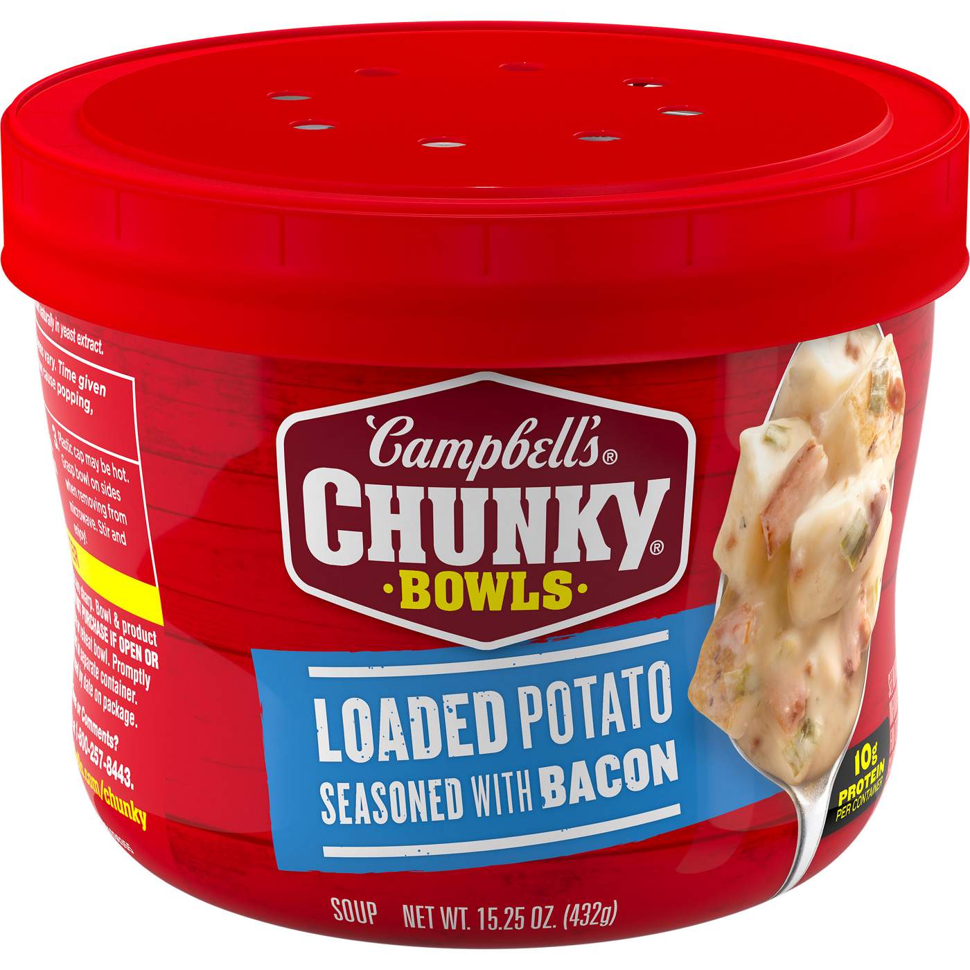 Campbell's Chunky Loaded Potato Seasoned with Bacon Soup; image 1 of 9