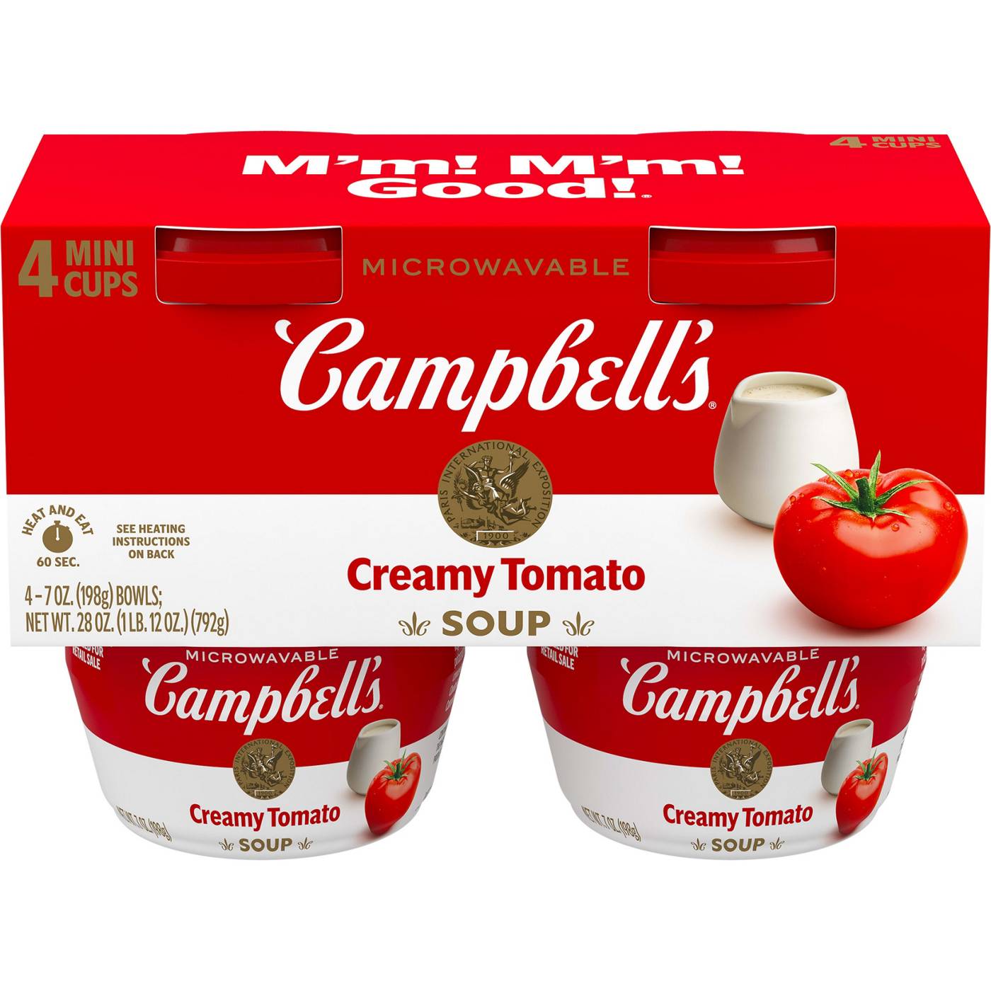 Campbell's Creamy Tomato Soup Bowl; image 1 of 3