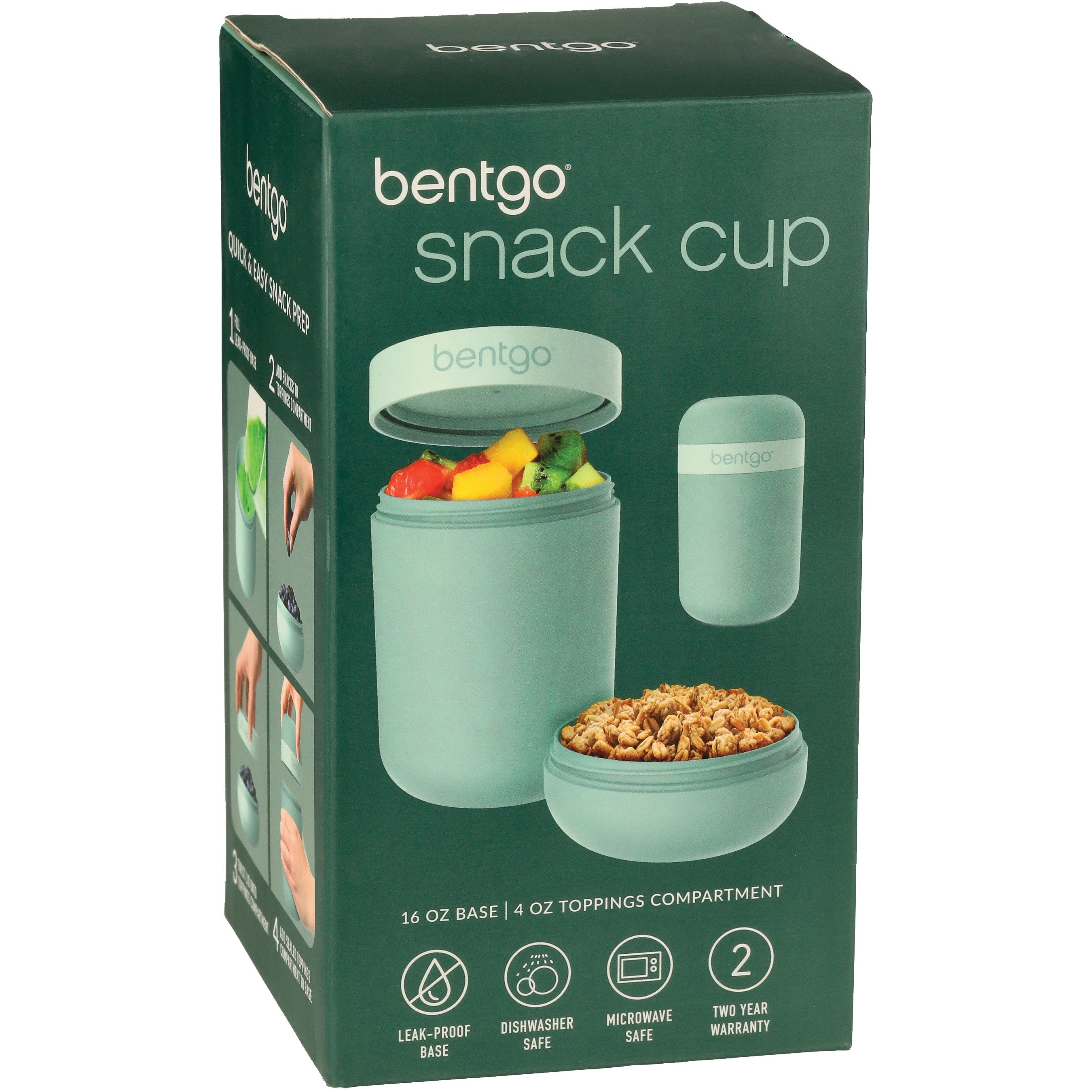 Bentgo Snack Cup - Mint Green - Shop Food Storage at H-E-B