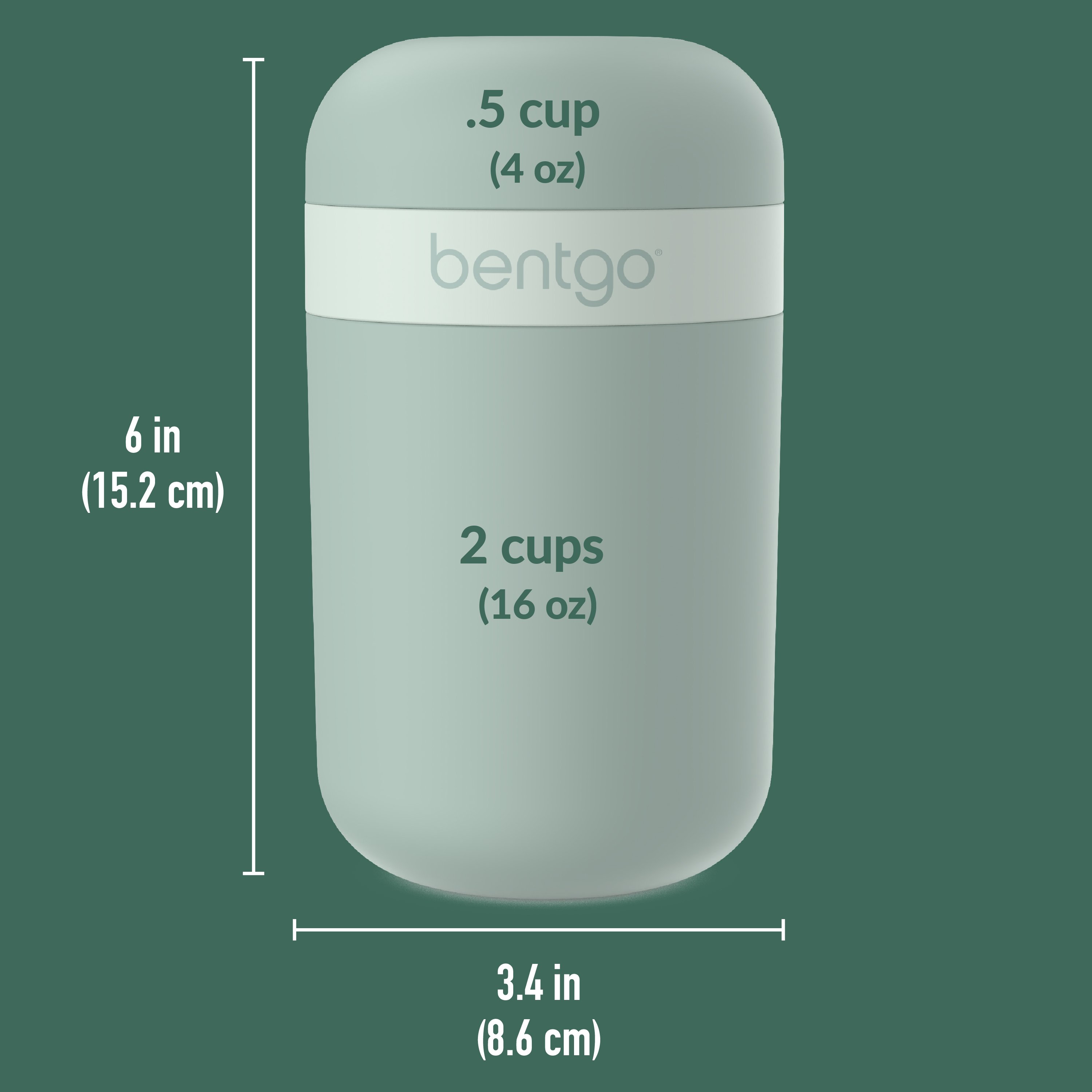 Bentgo Snack Cup - Mint Green - Shop Food Storage at H-E-B