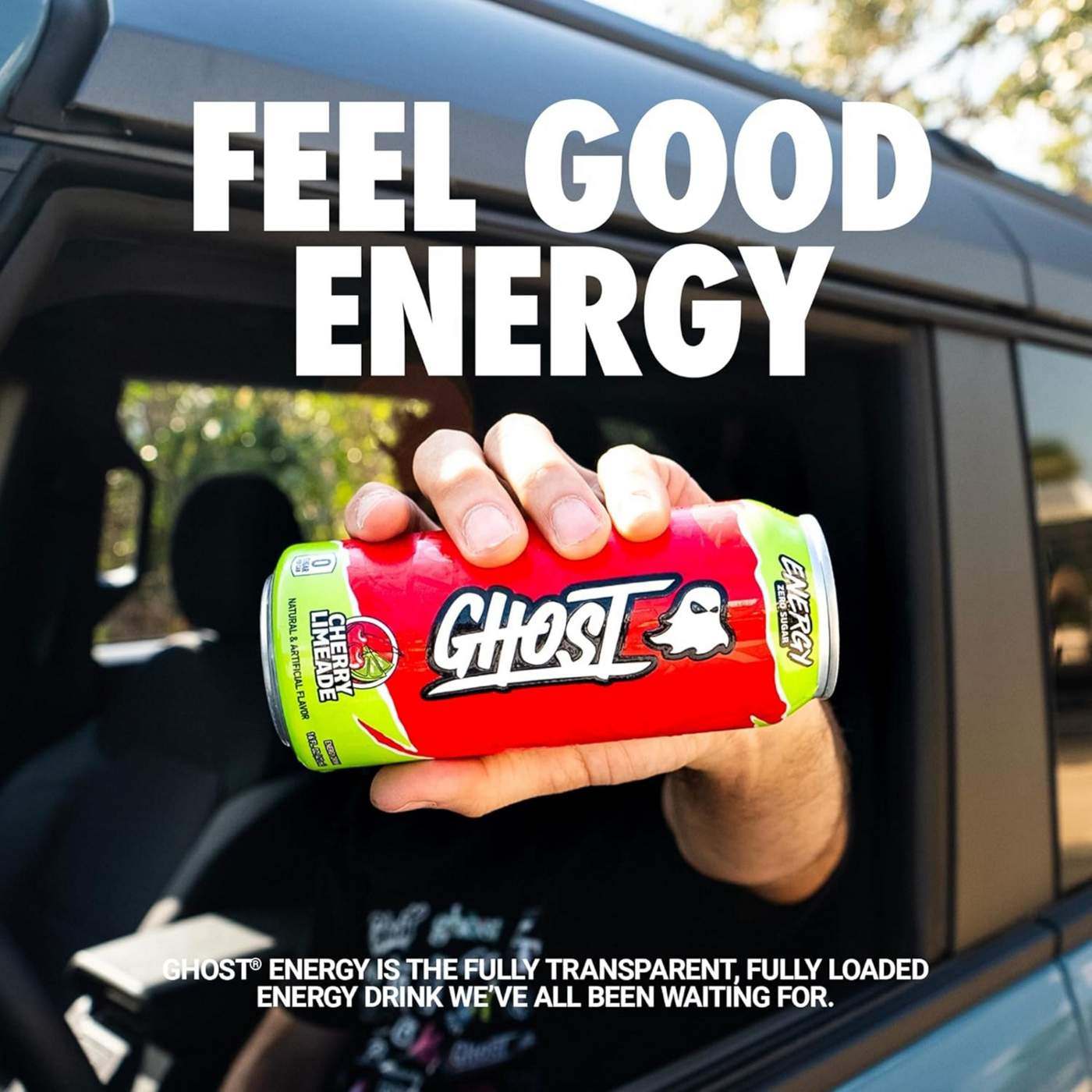 Ghost Zero Sugar Cherry Limeade Energy Drink; image 6 of 7