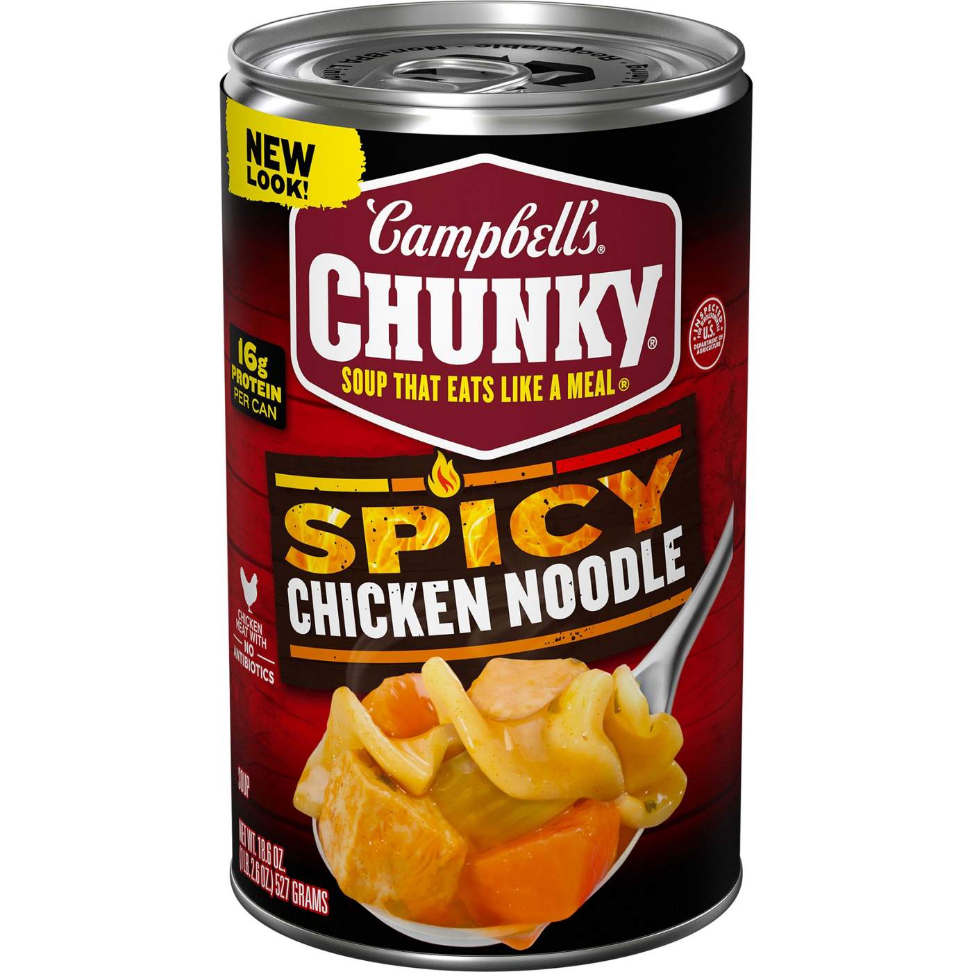 Campbell's Chunky Spicy Chicken Noodle Soup; image 1 of 5