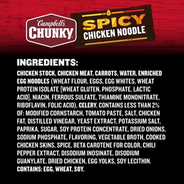 Campbell's Chunky Spicy Chicken Noodle Soup