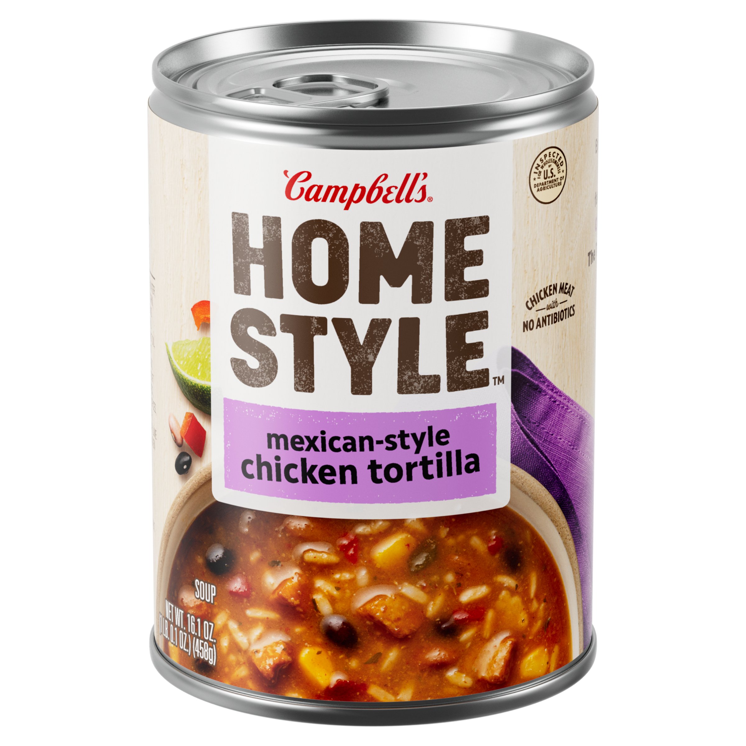 Campbell's Homestyle Mexican Style Chicken Tortilla Soup Shop Soups