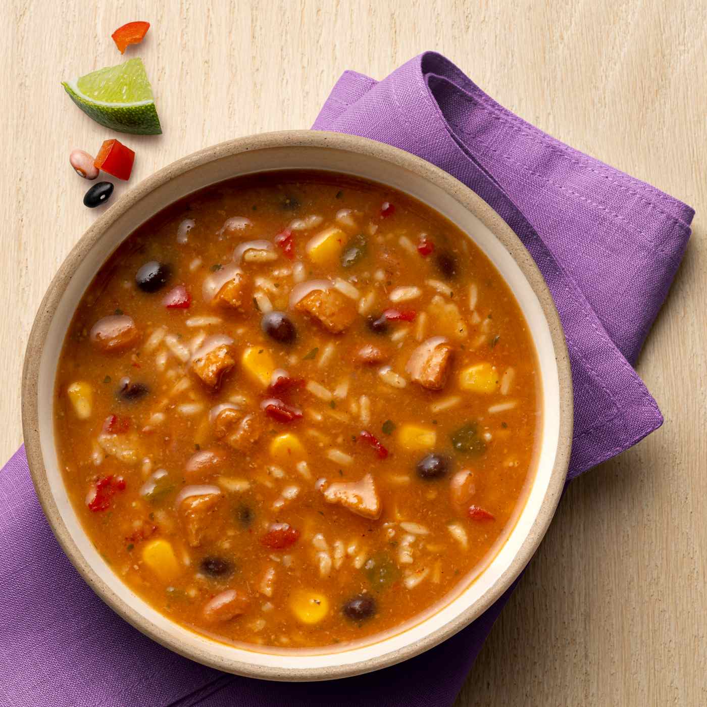 Campbell's Homestyle Mexican-Style Chicken Tortilla Soup; image 8 of 9