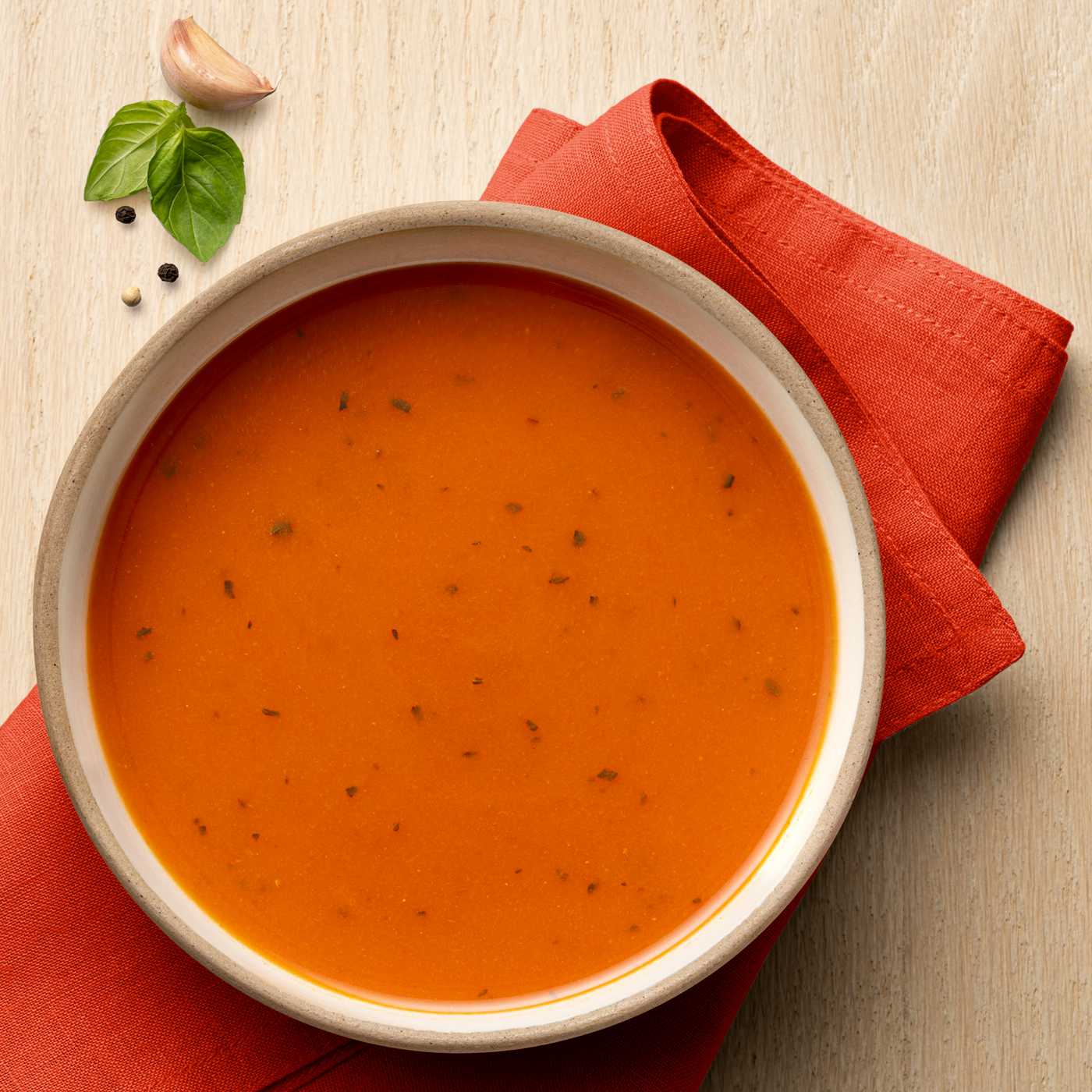 Campbell's Homestyle Harvest Tomato Soup With Basil Soup; image 7 of 8