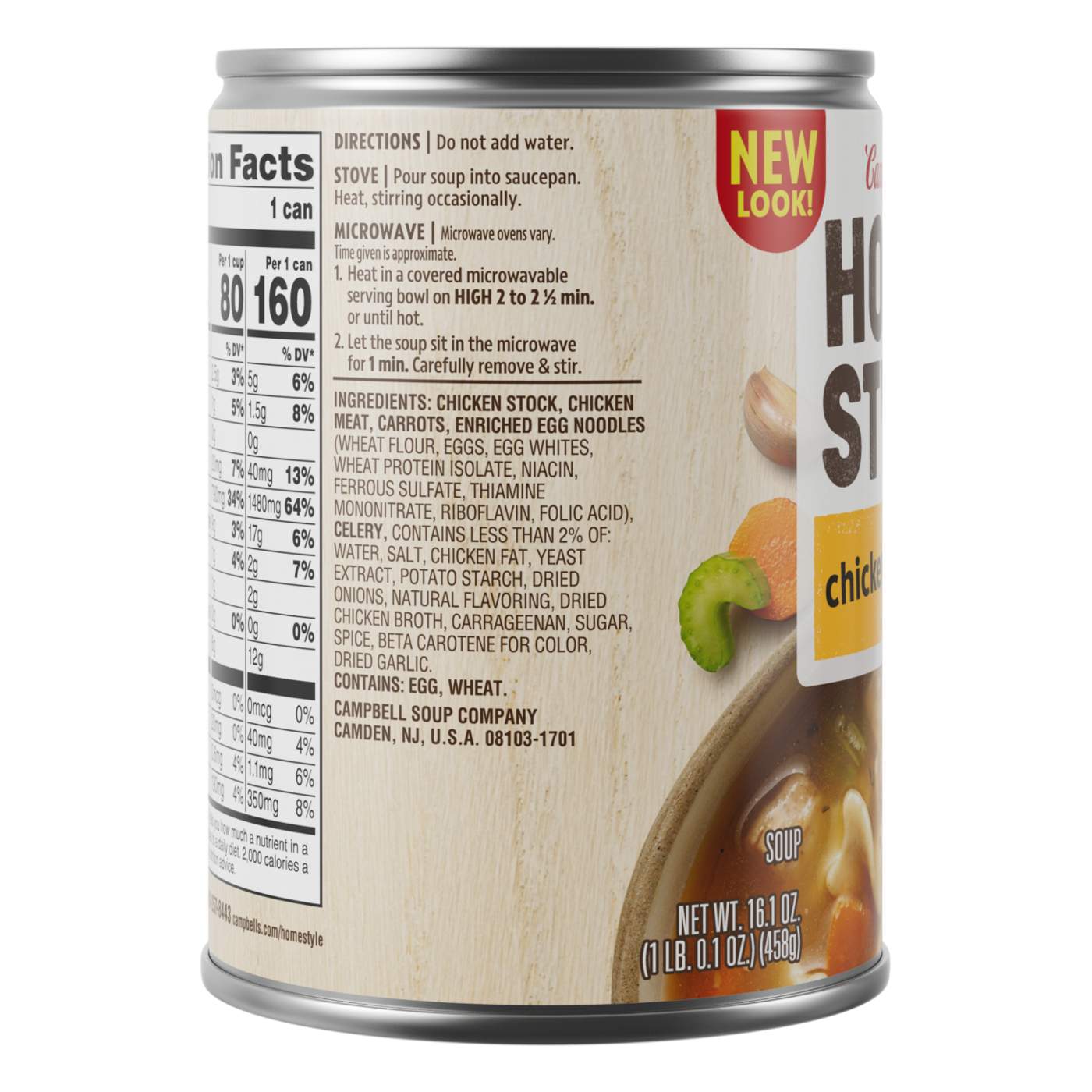 Campbell's Homestyle Chicken Noodle Soup; image 4 of 4