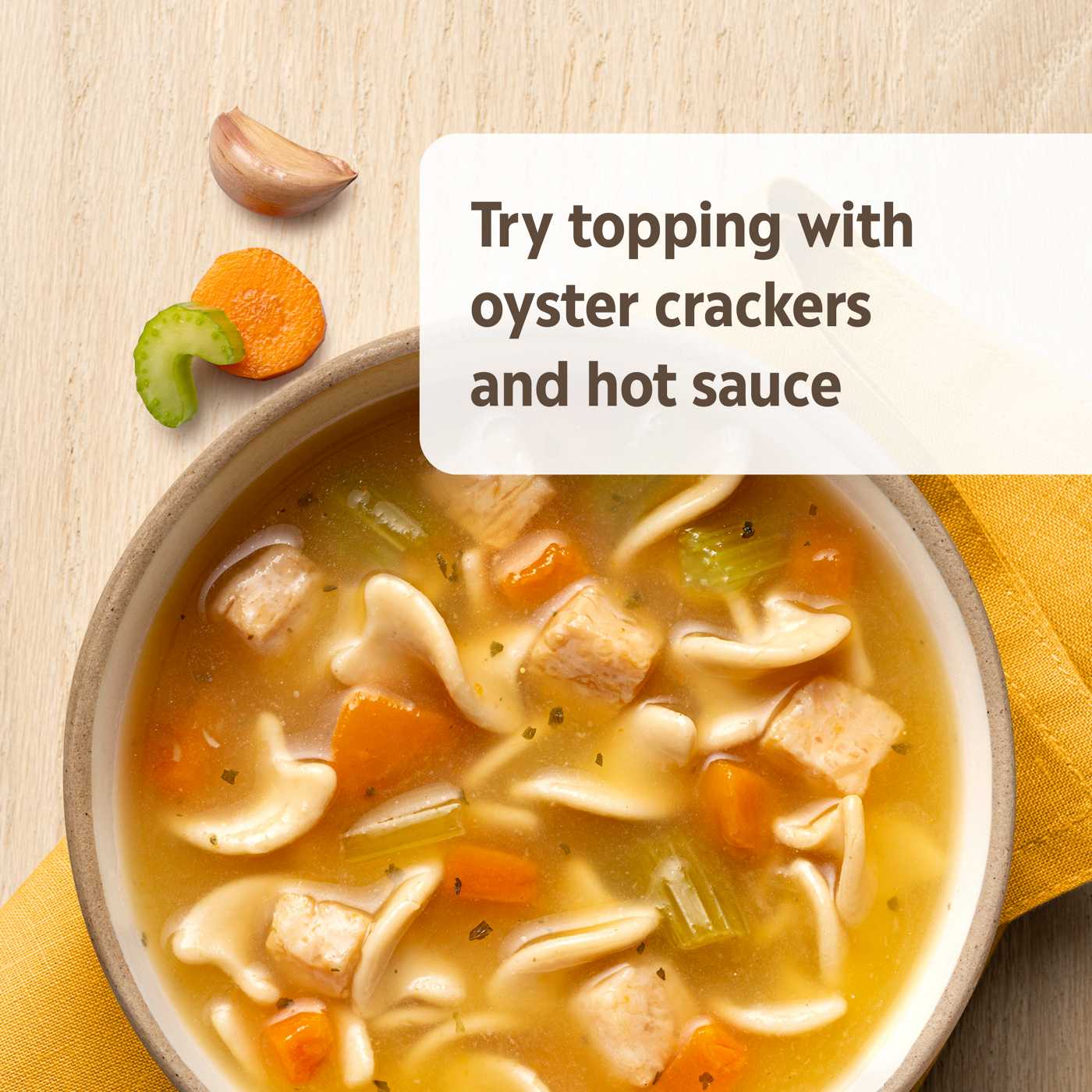 Campbell's Homestyle Chicken Noodle Soup; image 5 of 9