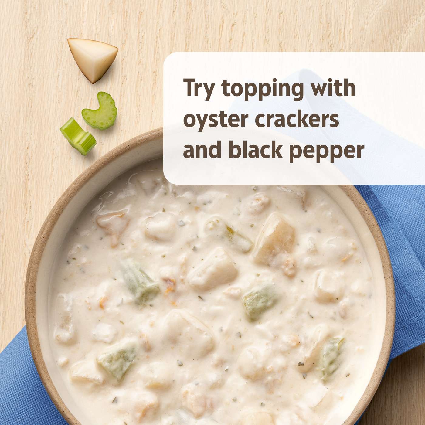 Campbell's Homestyle New England Clam Chowder Soup; image 4 of 6